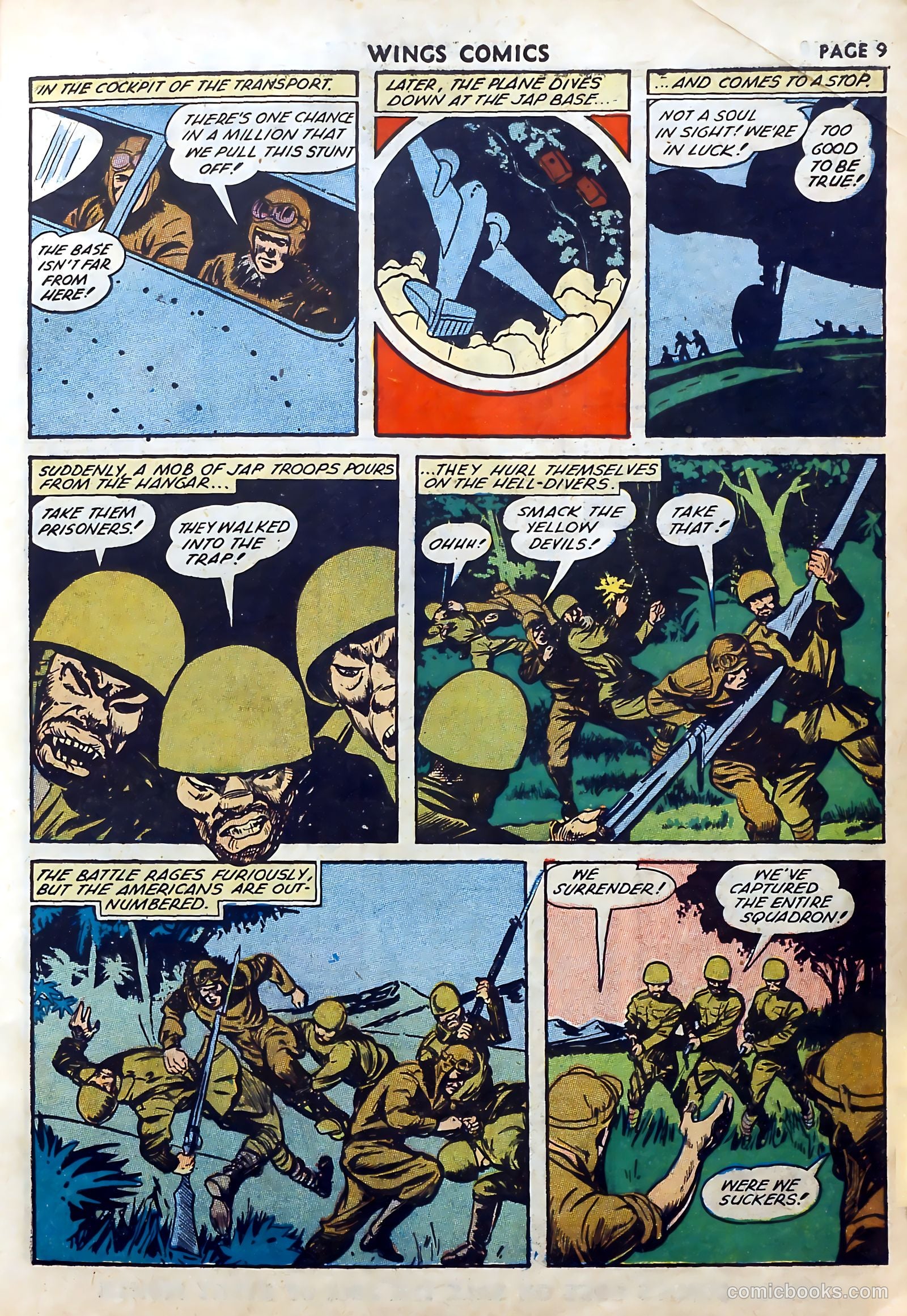 Wings Comics #27 — page 11 of 69
