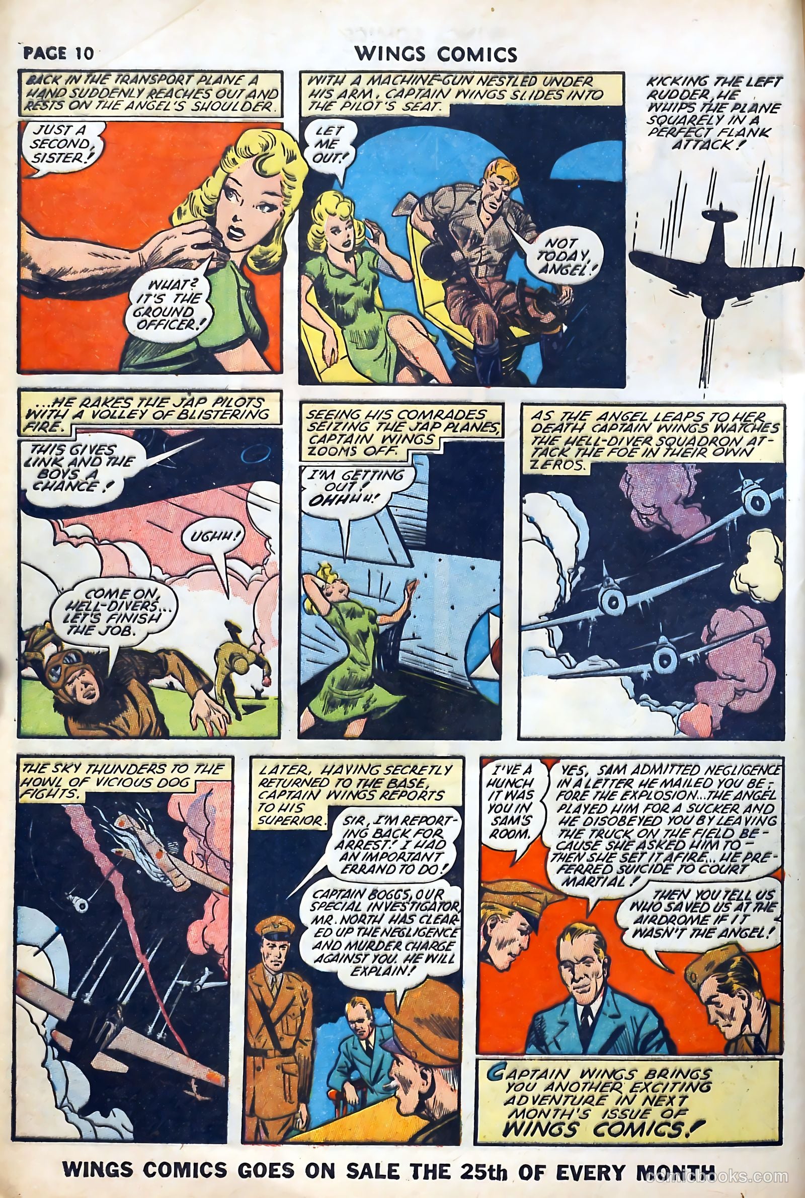 Wings Comics #27 — page 12 of 69