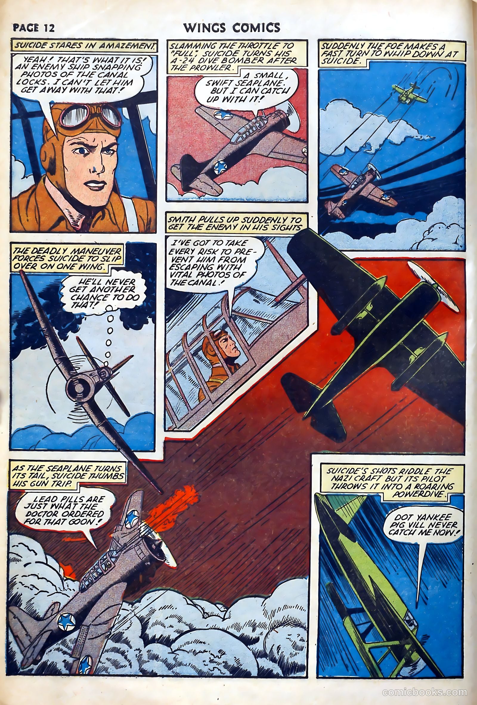 Wings Comics #27 — page 14 of 69
