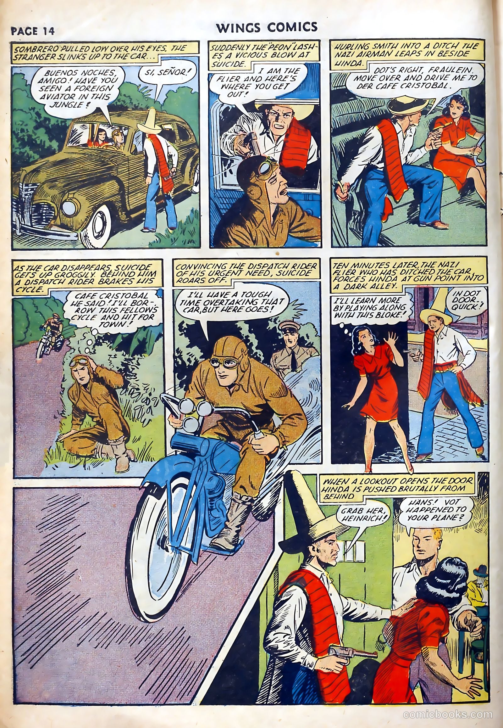 Wings Comics #27 — page 16 of 69