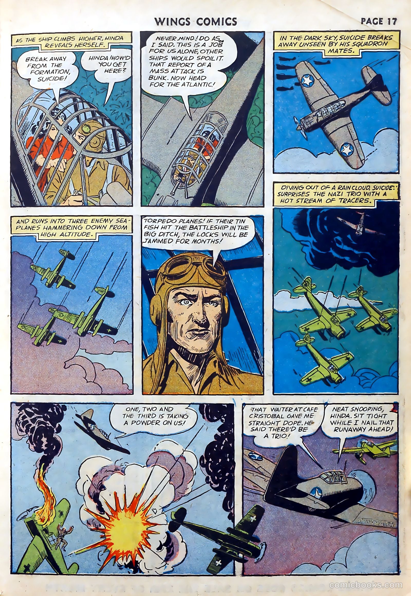 Wings Comics #27 — page 19 of 69