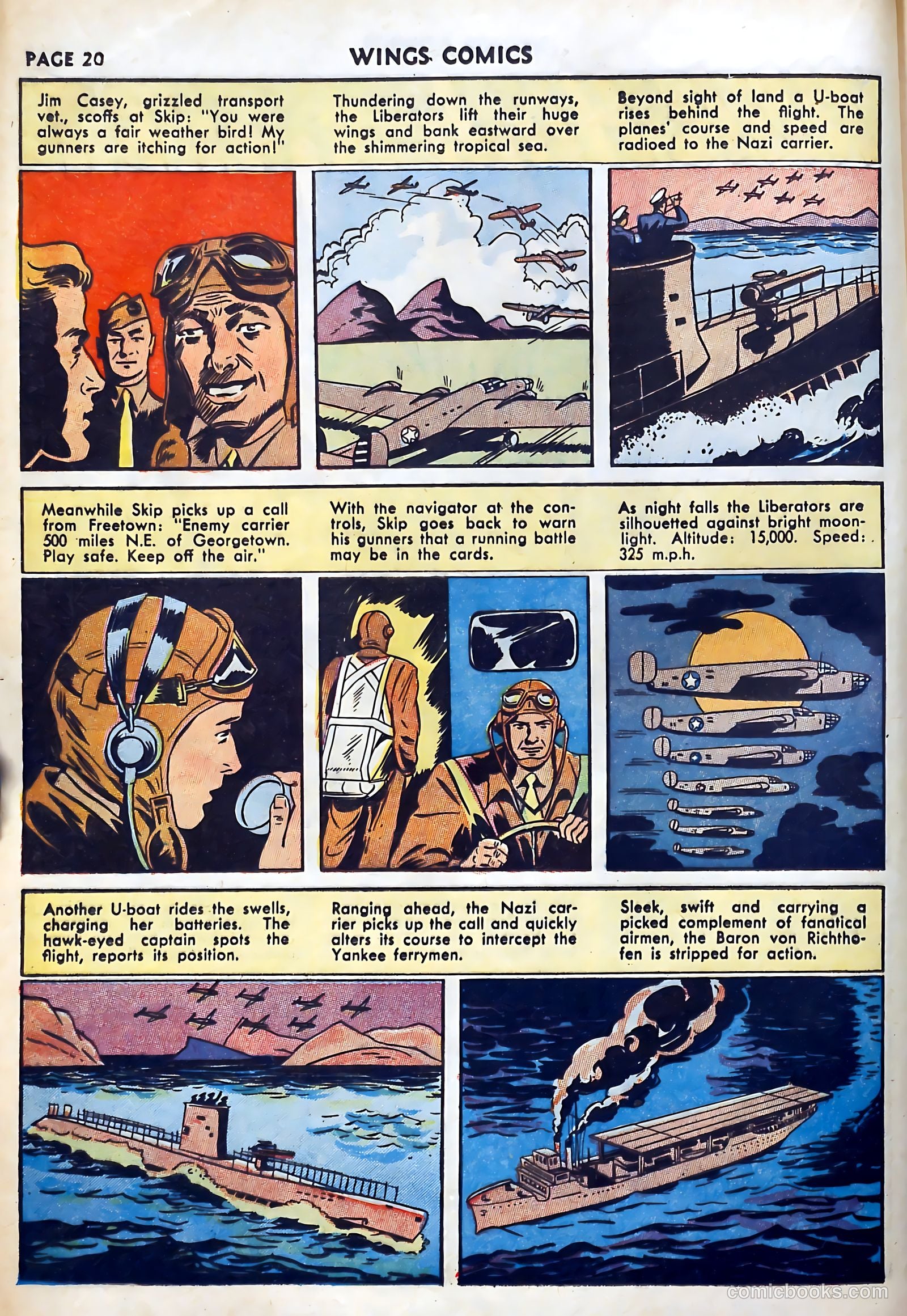 Wings Comics #27 — page 22 of 69