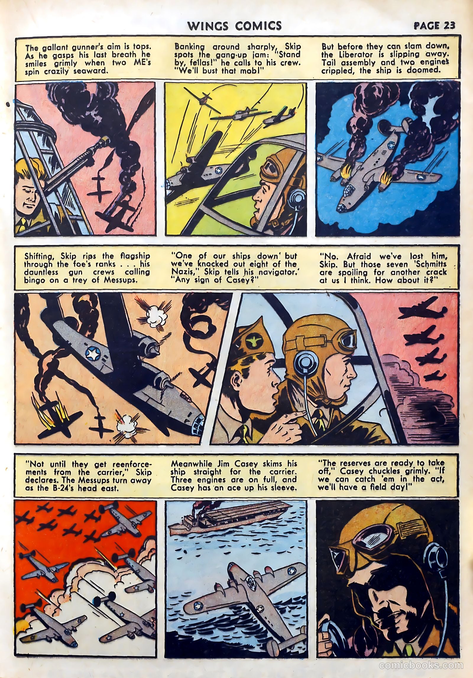 Wings Comics #27 — page 25 of 69