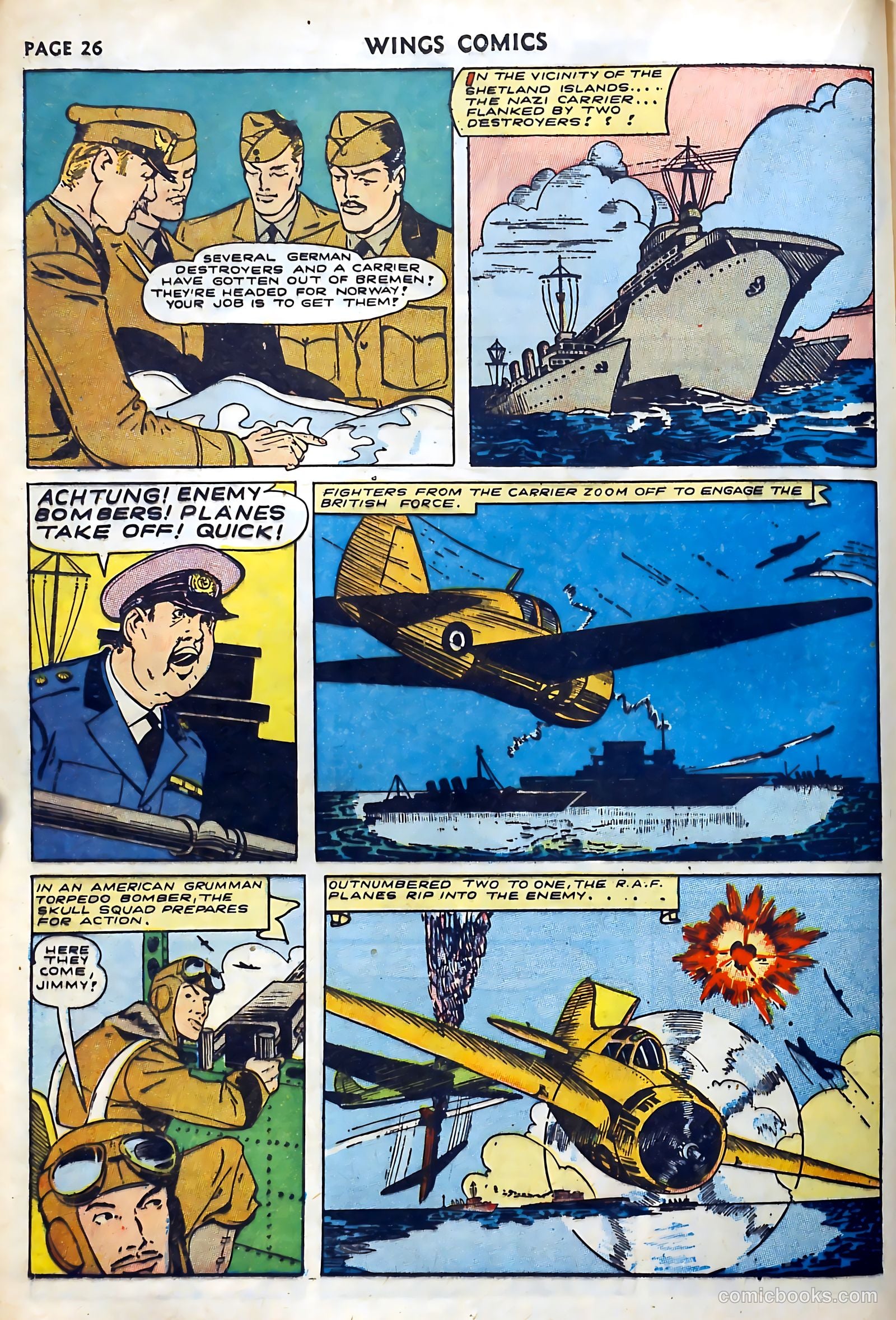 Wings Comics #27 — page 28 of 69