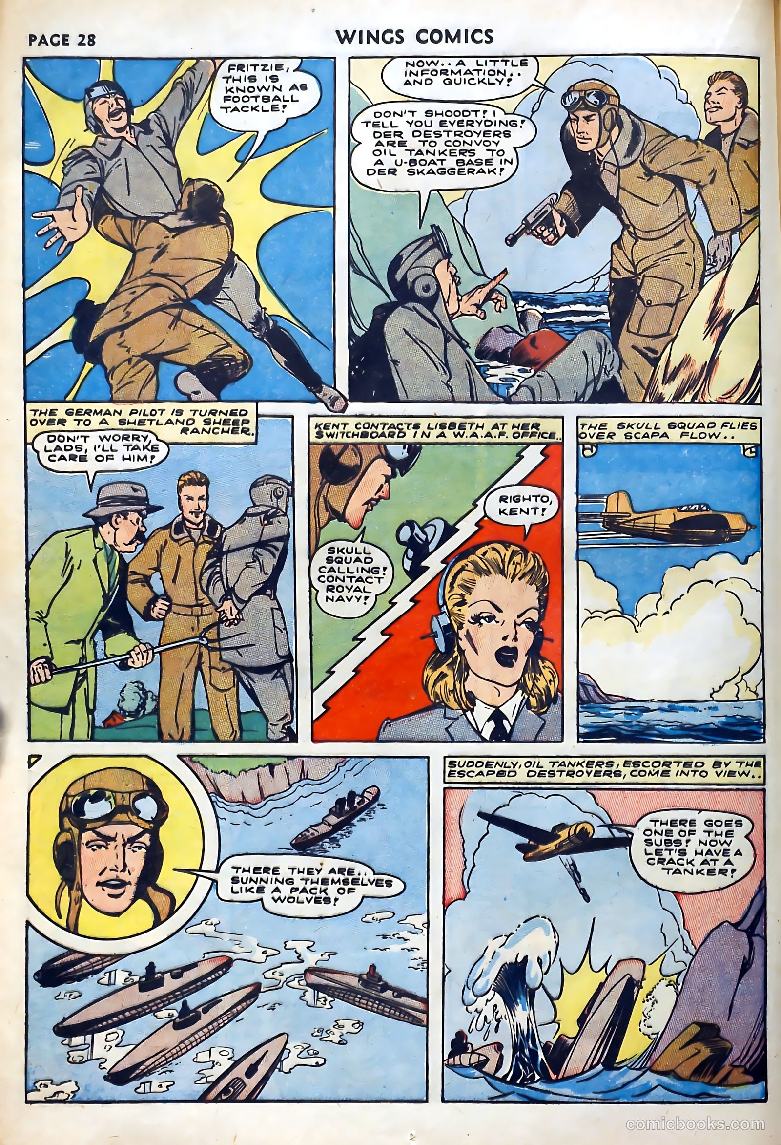 Wings Comics #27 — page 30 of 69