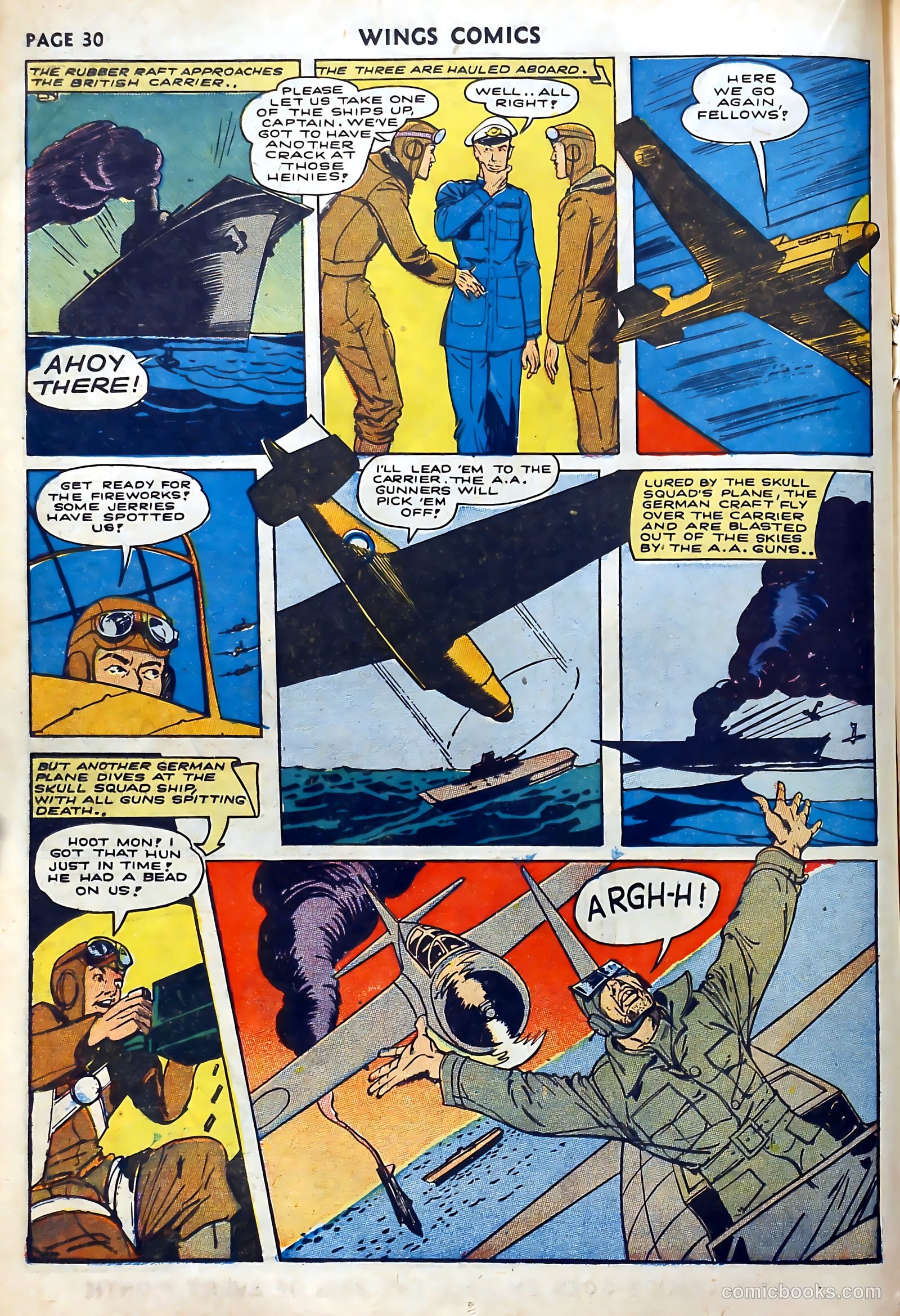 Wings Comics #27 — page 32 of 69