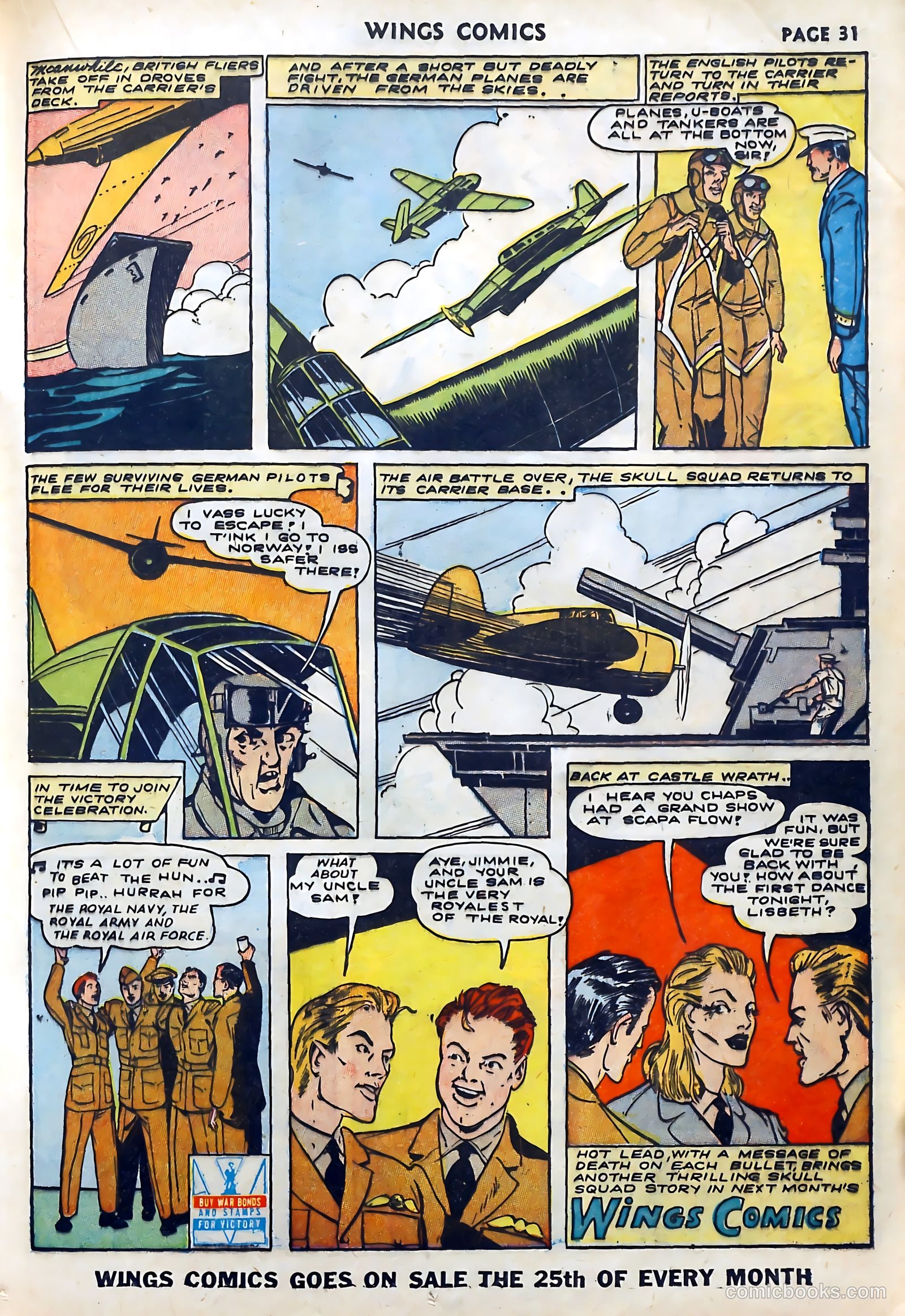 Wings Comics #27 — page 33 of 69