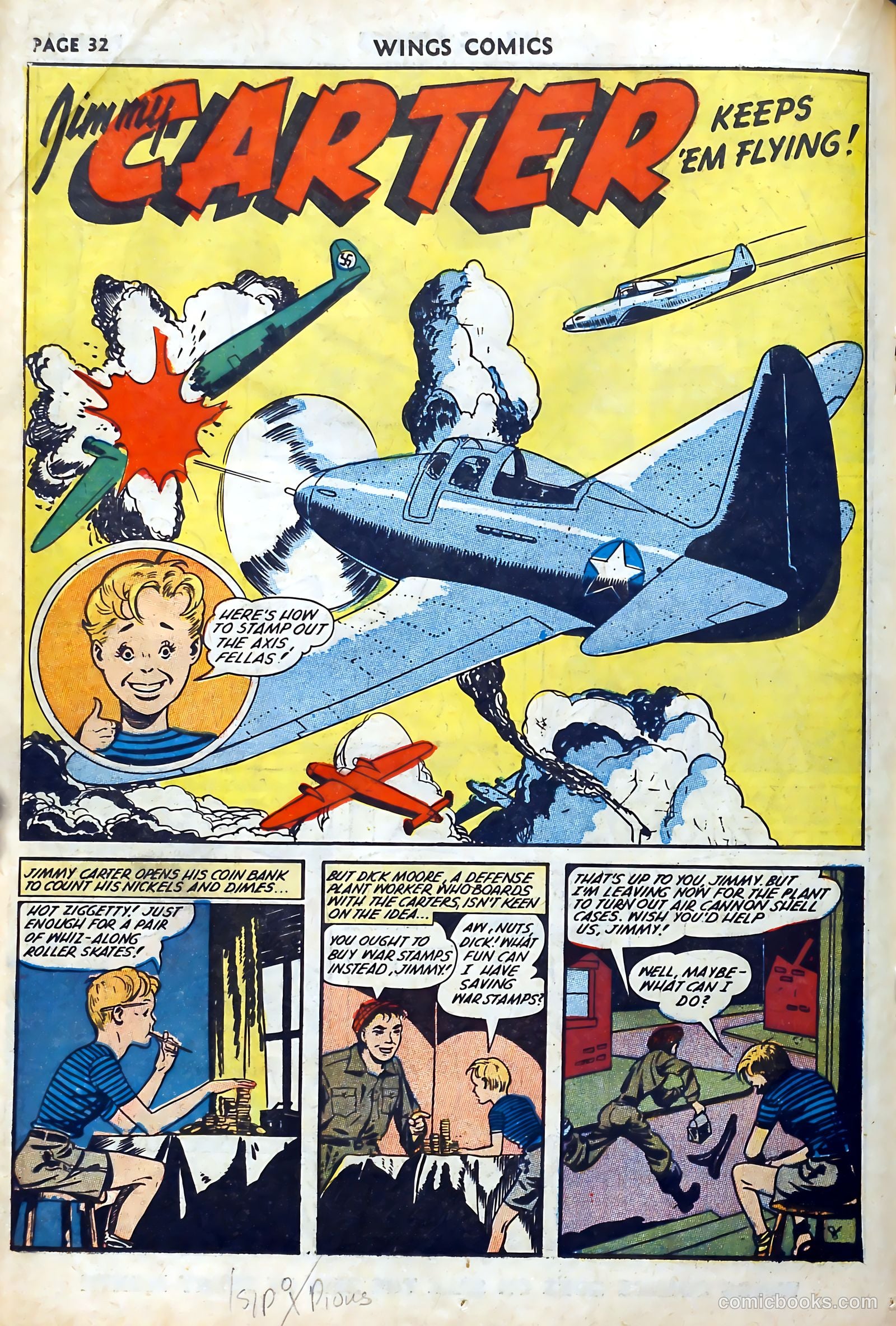 Wings Comics #27 — page 34 of 69