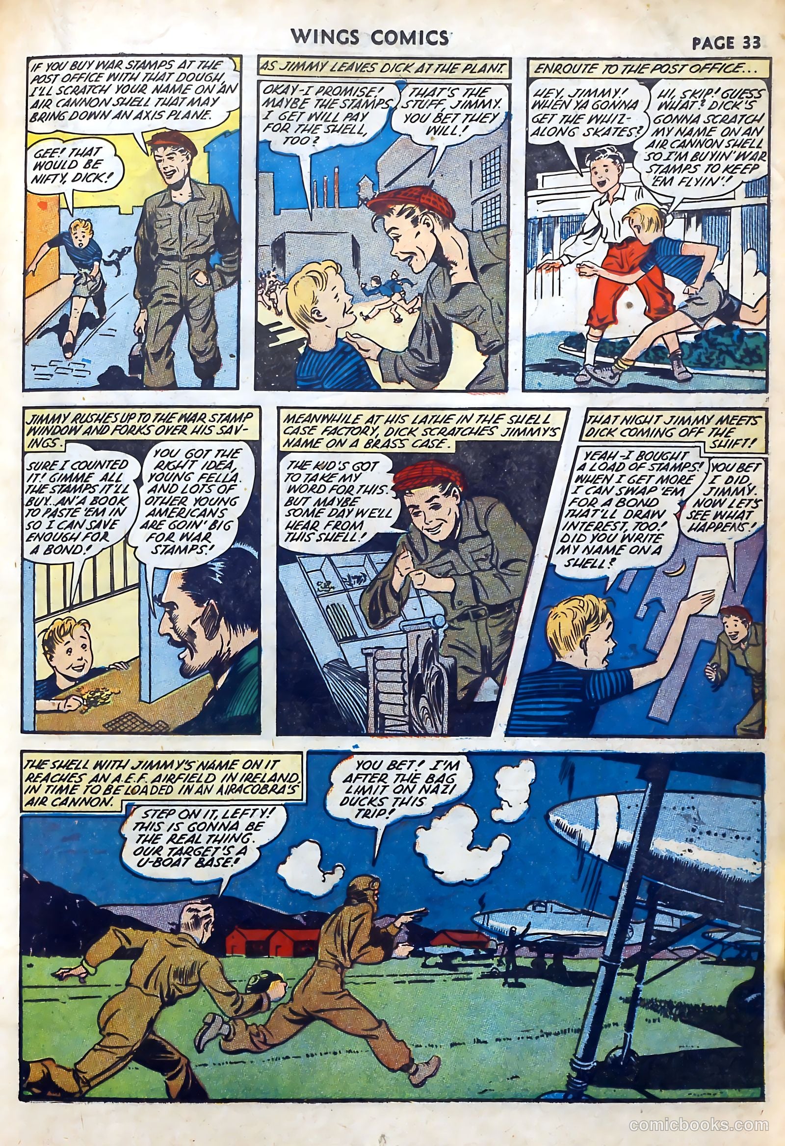 Wings Comics #27 — page 35 of 69