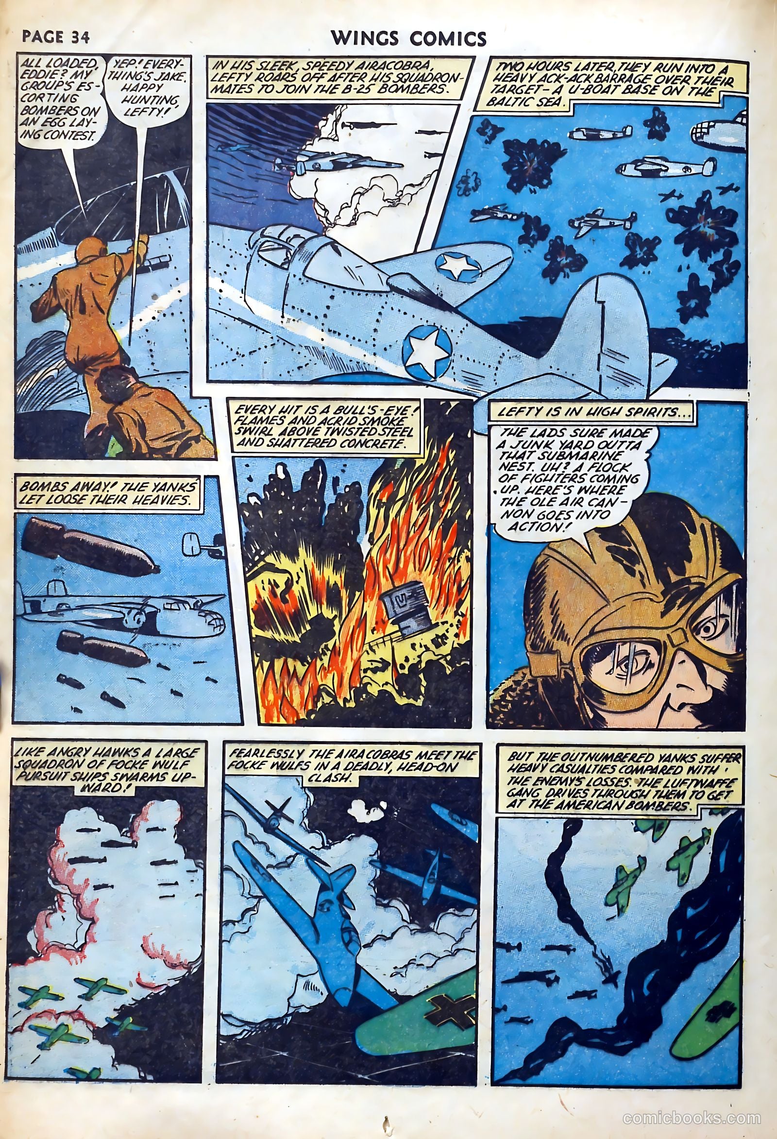 Wings Comics #27 — page 36 of 69