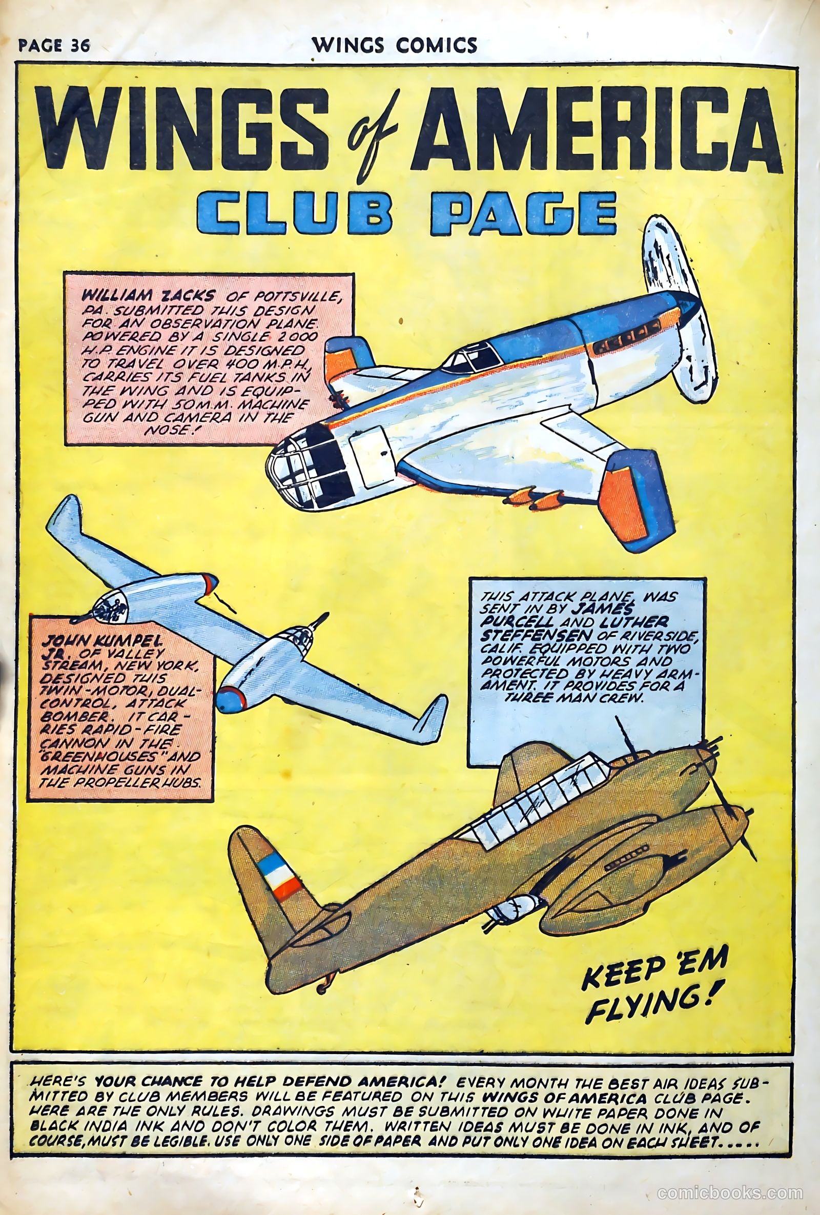 Wings Comics #27 — page 38 of 69