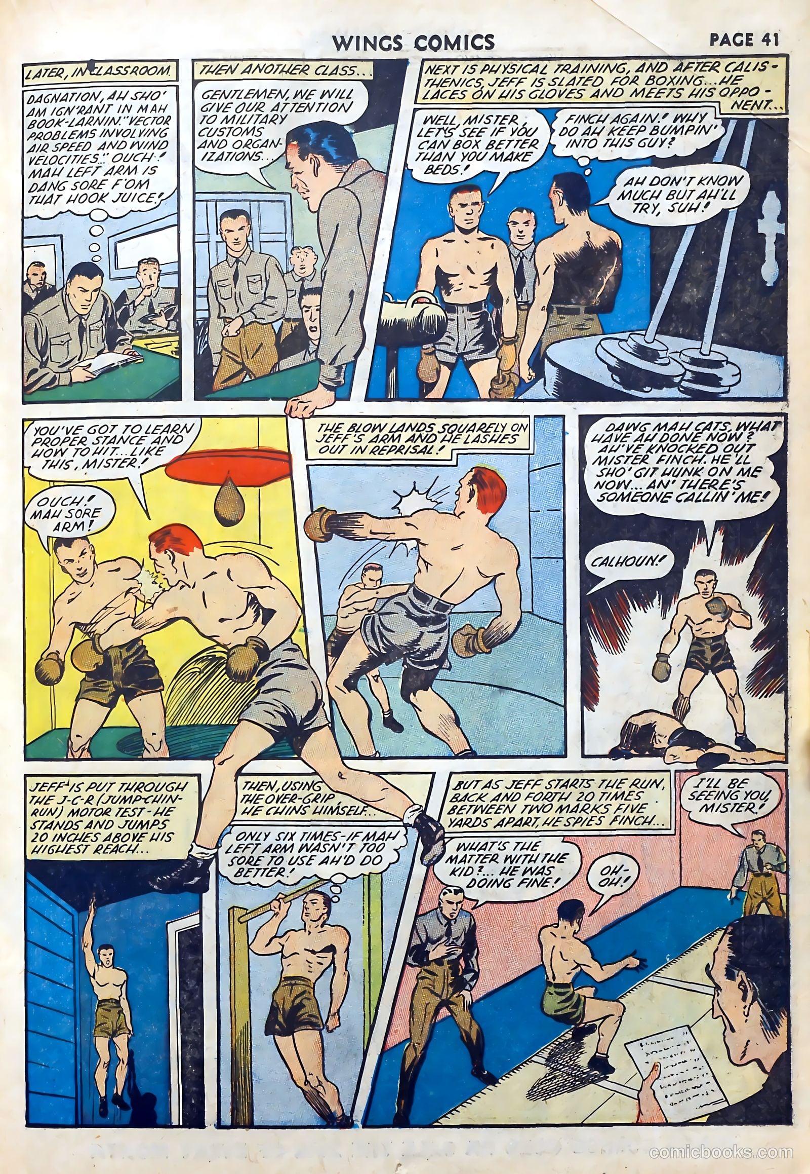 Wings Comics #27 — page 43 of 69