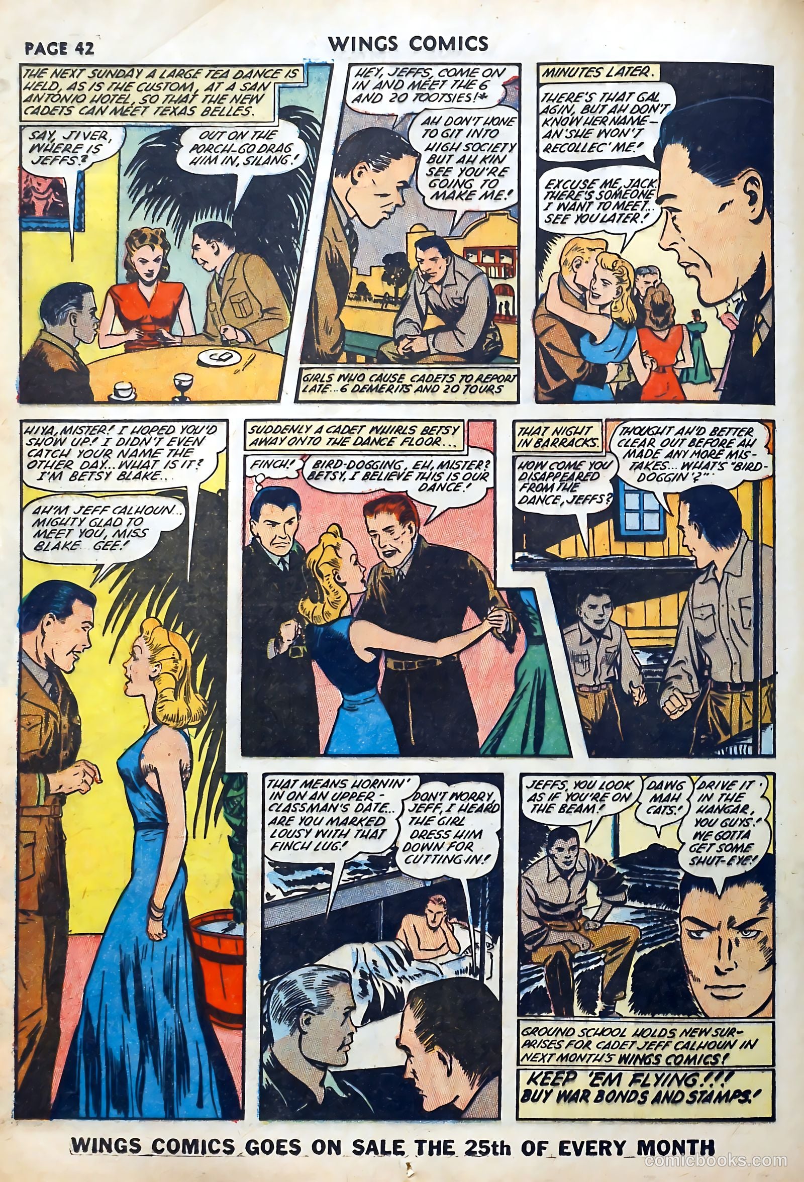 Wings Comics #27 — page 44 of 69