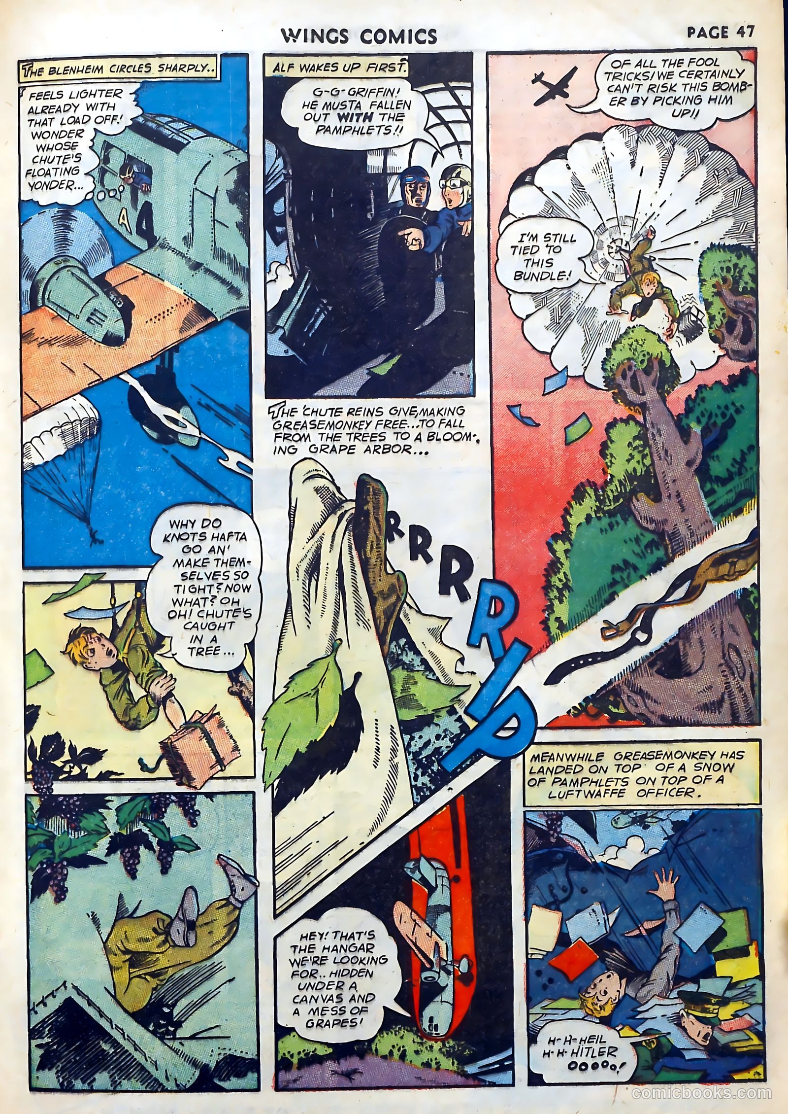 Wings Comics #27 — page 49 of 69
