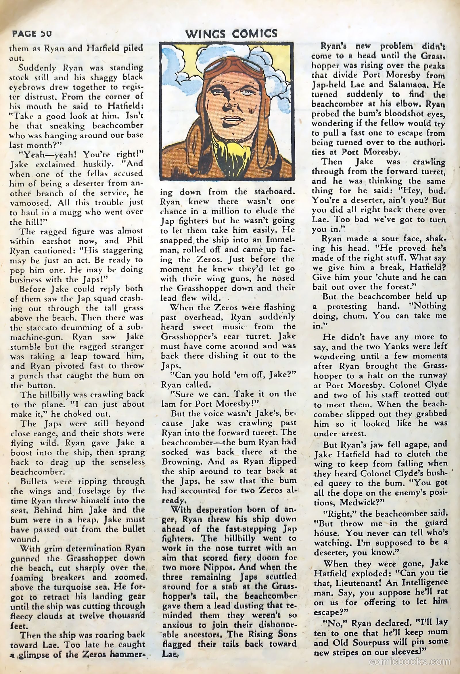 Wings Comics #27 — page 52 of 69