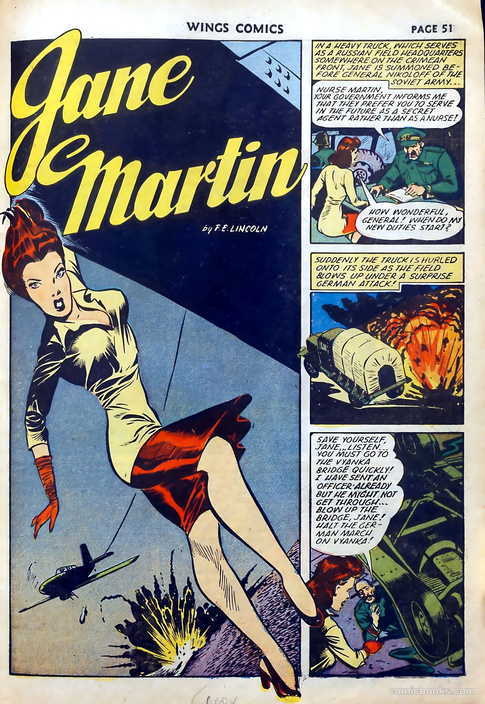 Wings Comics #27 — page 53 of 69