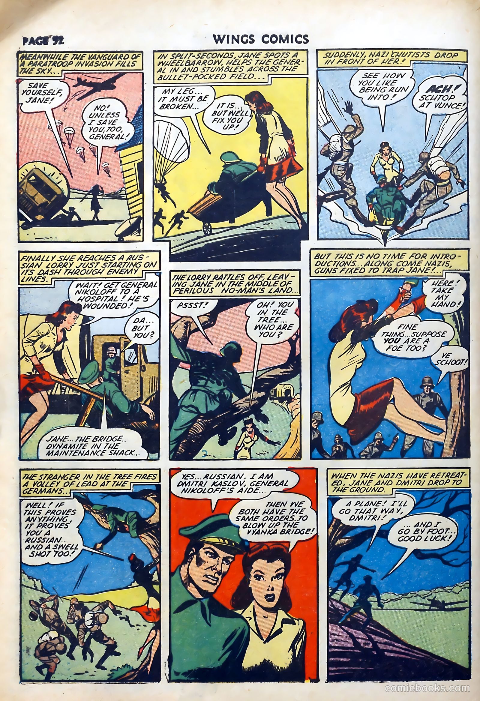Wings Comics #27 — page 54 of 69