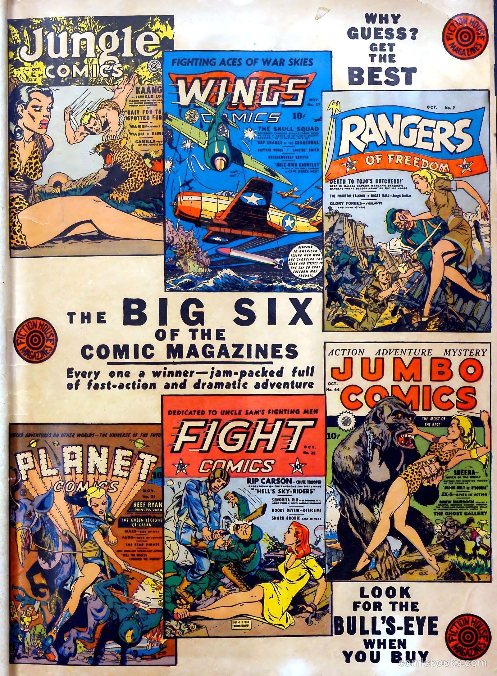Wings Comics #27 — page 67 of 69