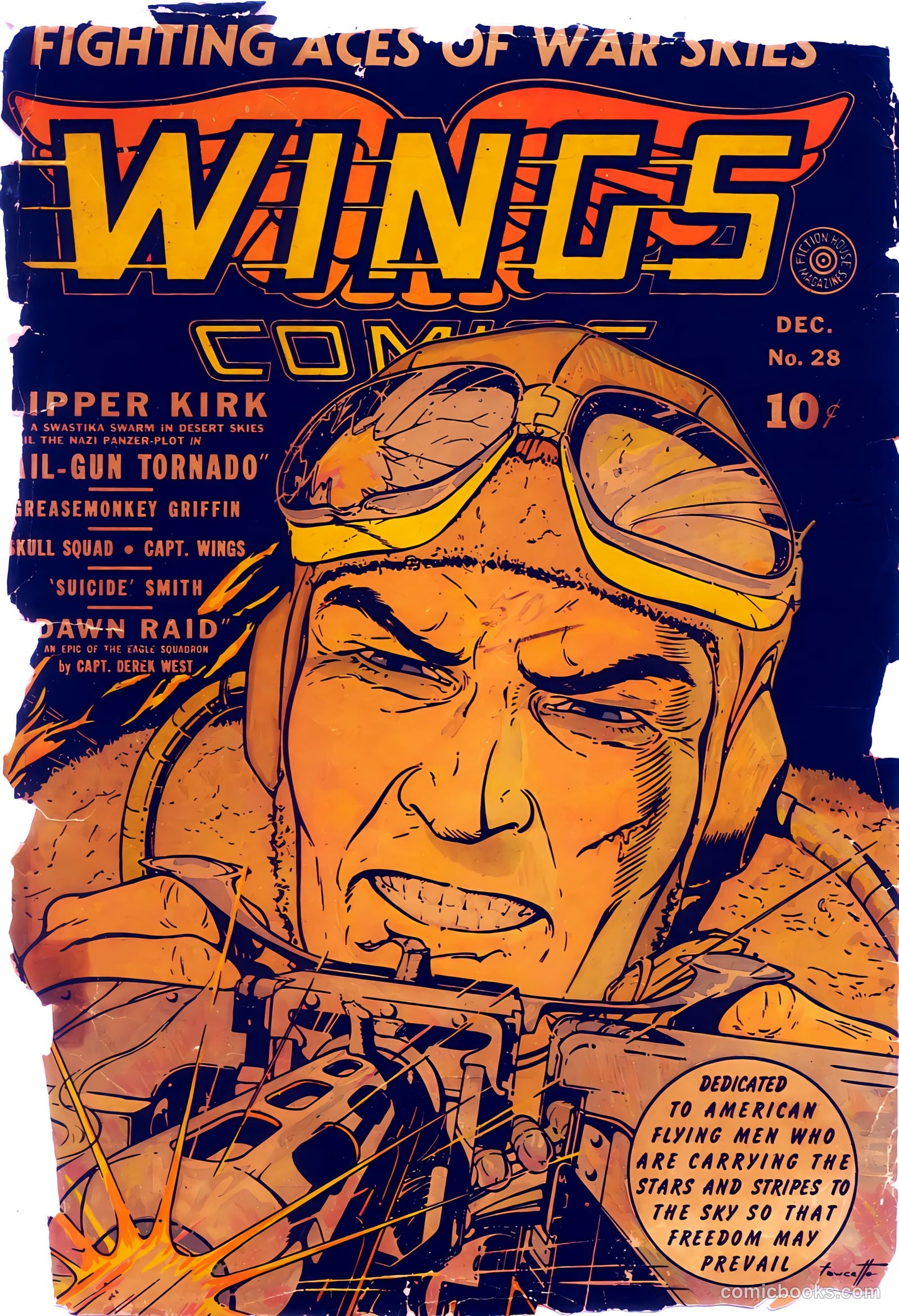 Wings Comics #28 — page 2 of 68