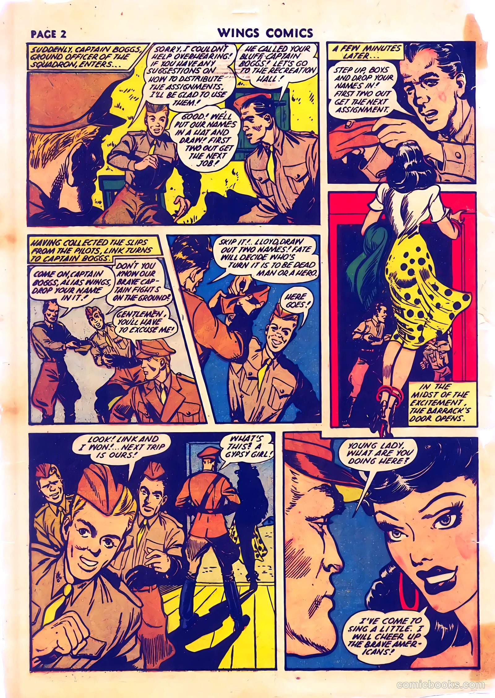 Wings Comics #28 — page 5 of 68