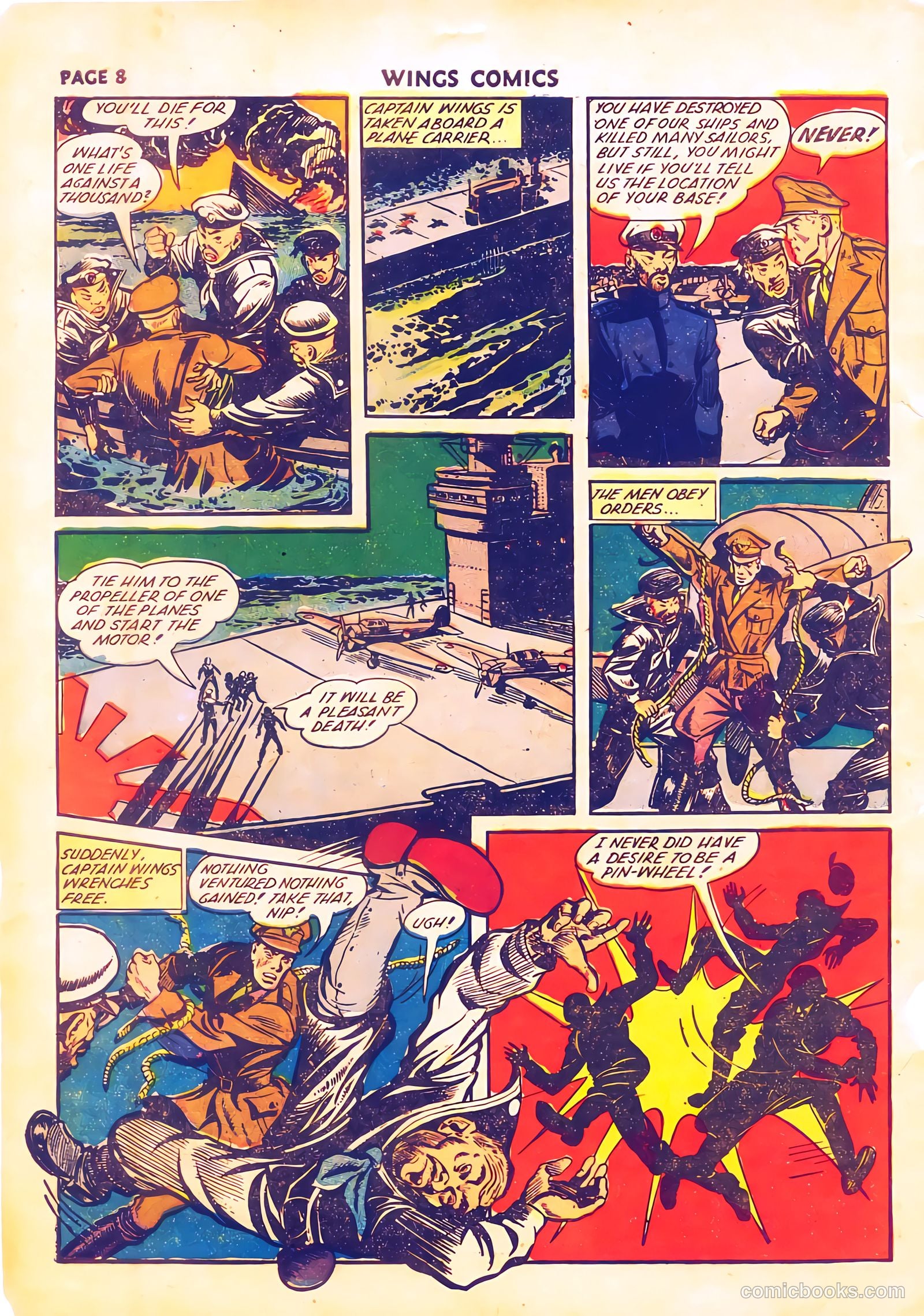 Wings Comics #28 — page 11 of 68
