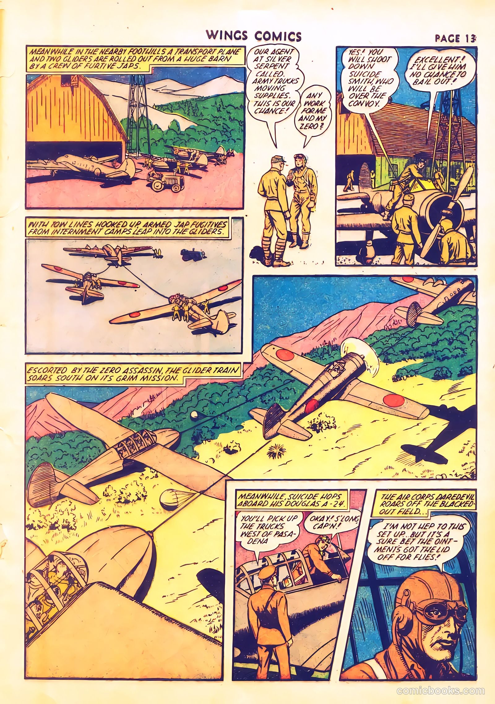 Wings Comics #28 — page 16 of 68