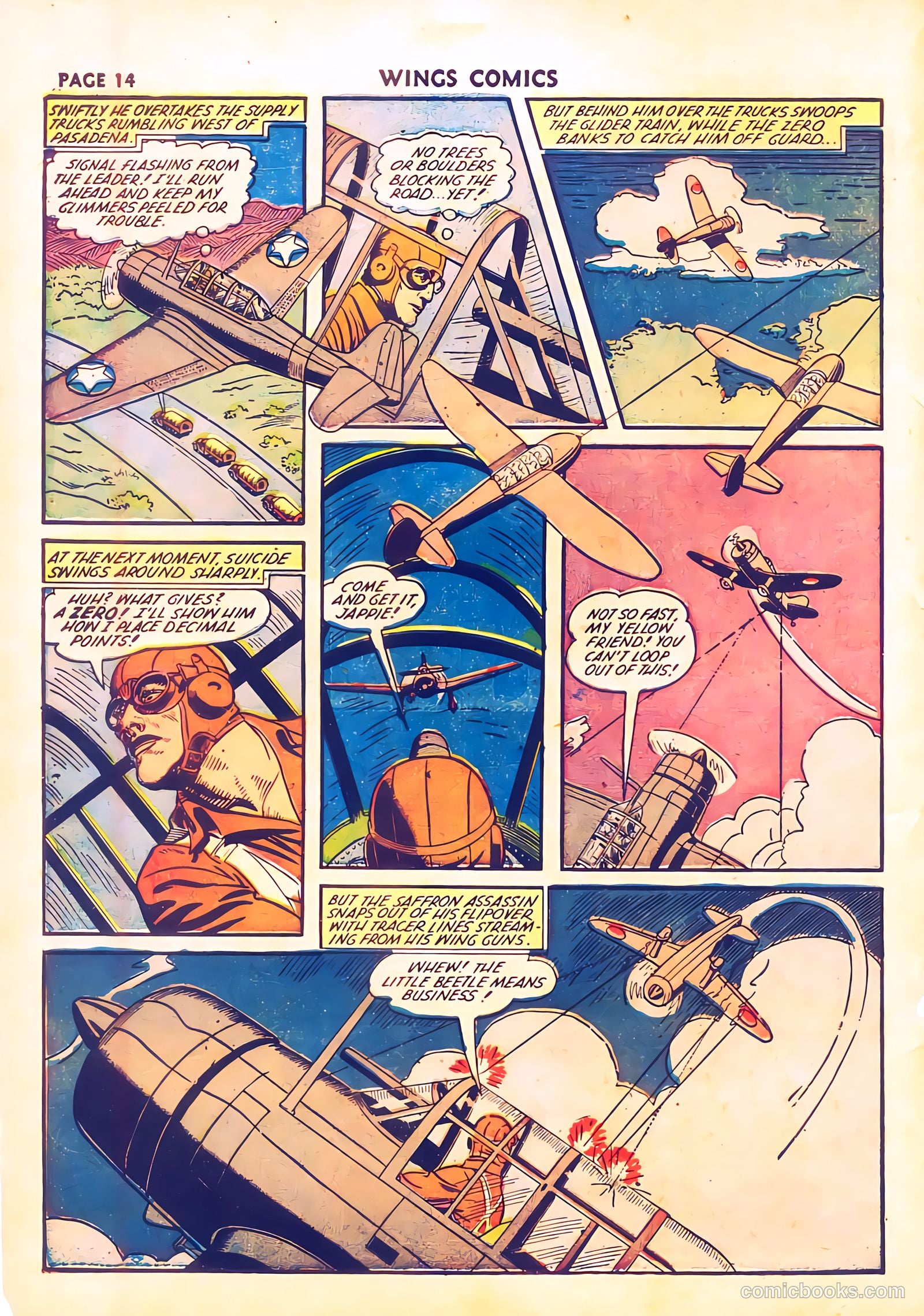 Wings Comics #28 — page 17 of 68
