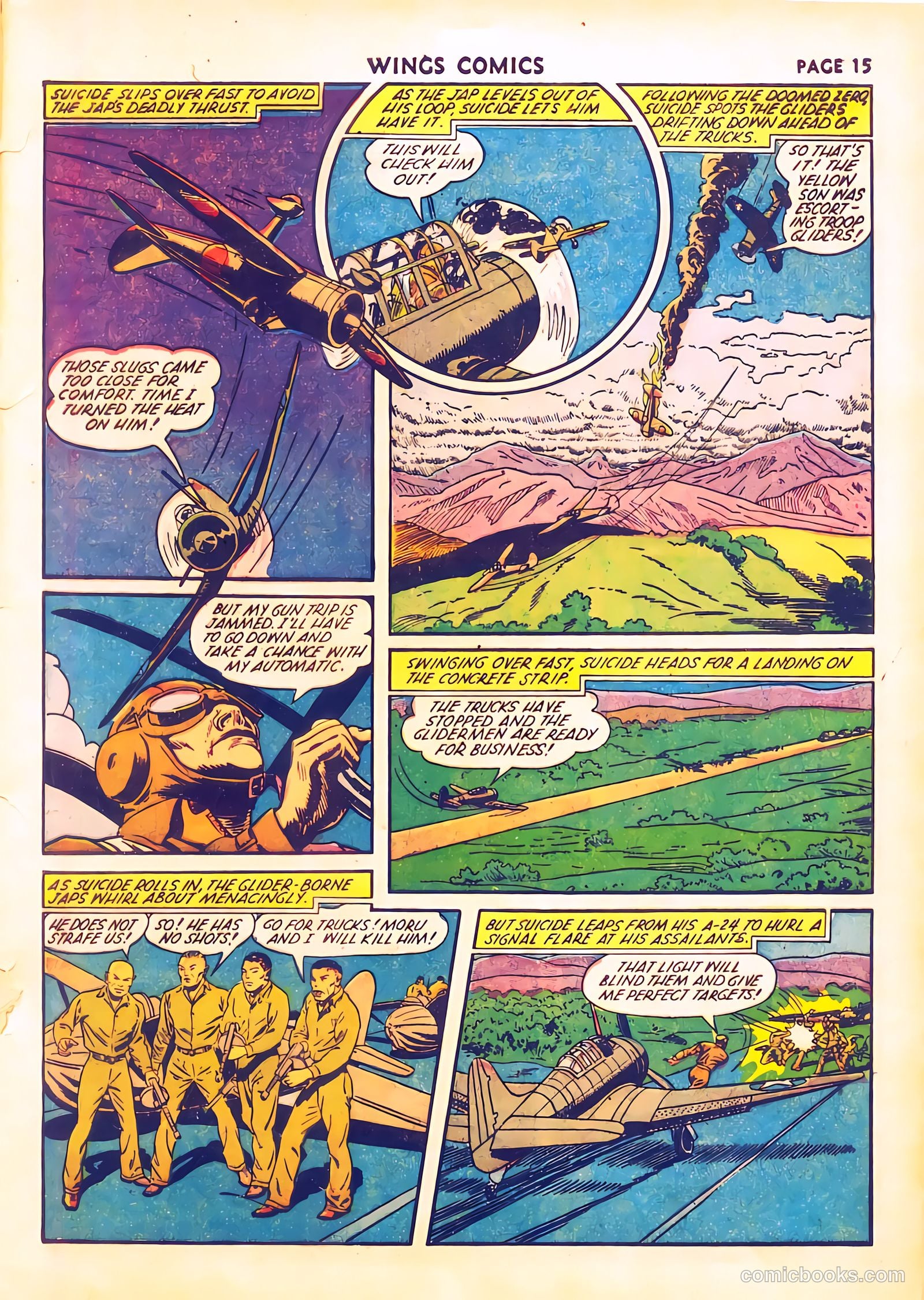 Wings Comics #28 — page 18 of 68