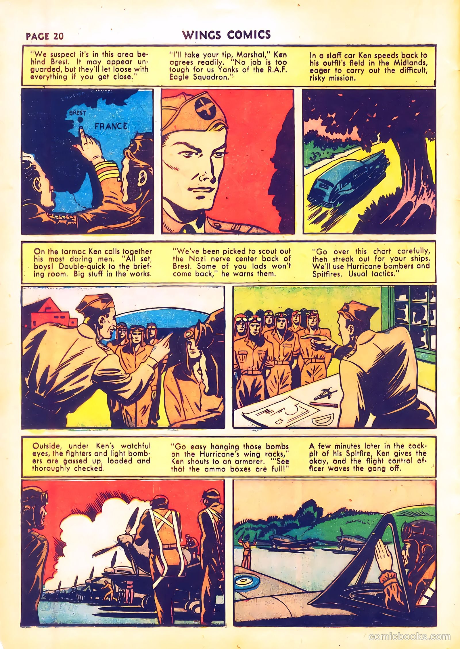 Wings Comics #28 — page 23 of 68