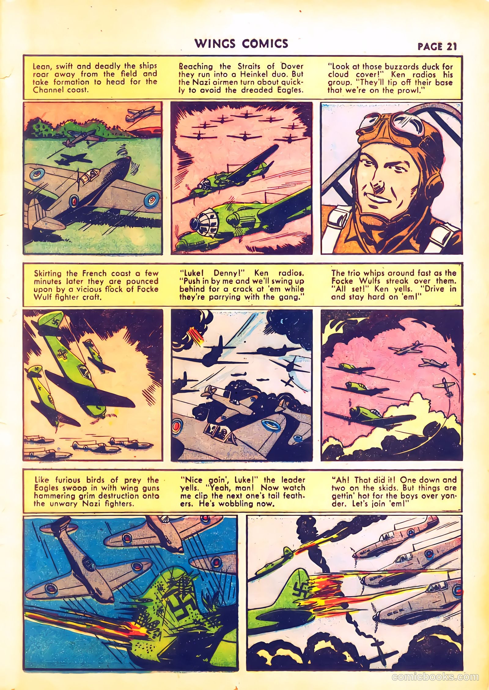 Wings Comics #28 — page 24 of 68