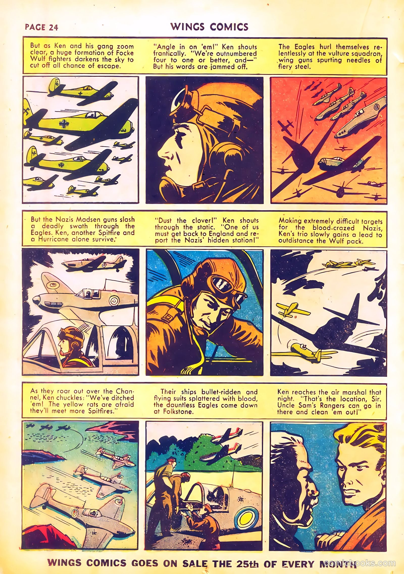 Wings Comics #28 — page 27 of 68