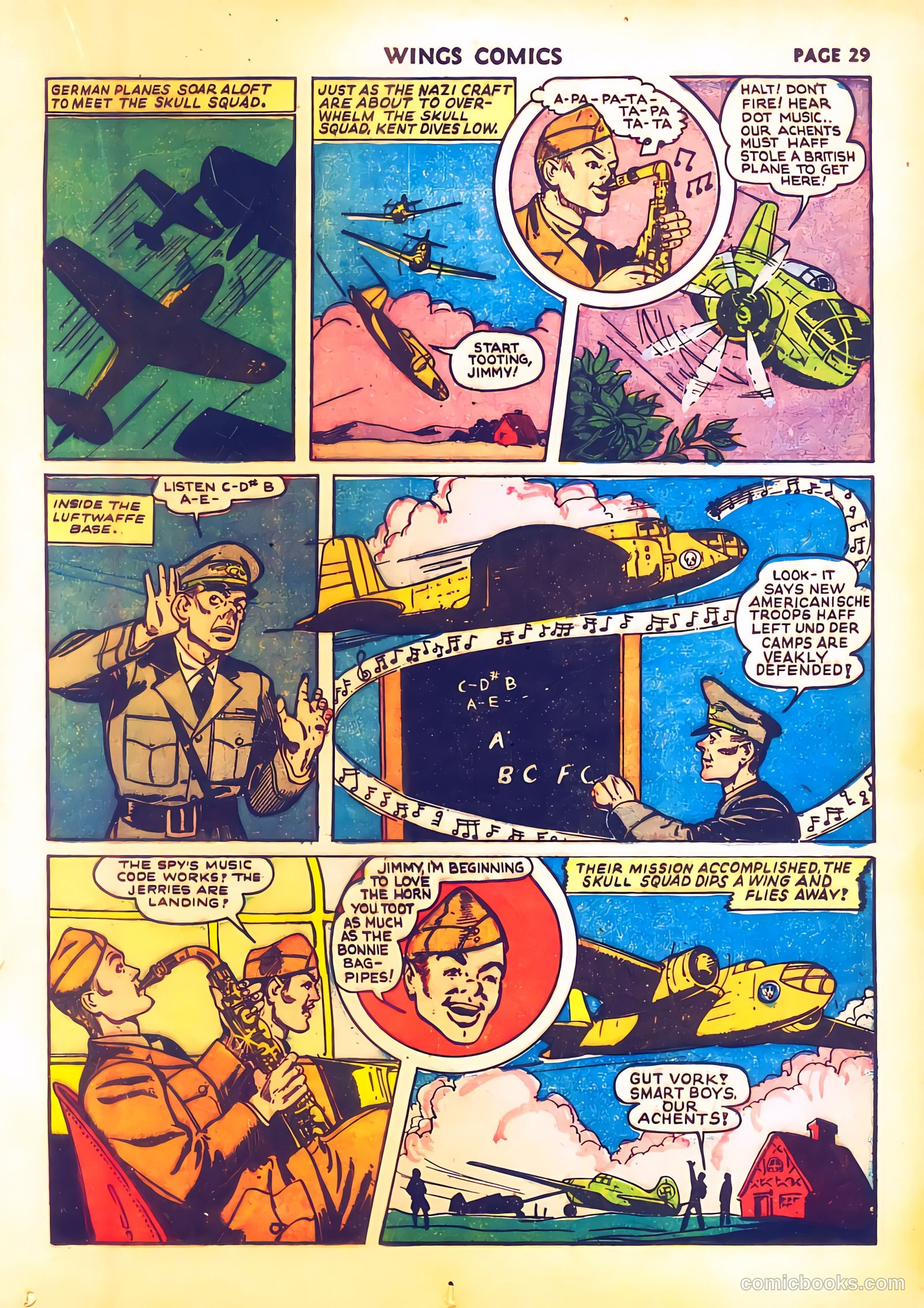 Wings Comics #28 — page 32 of 68