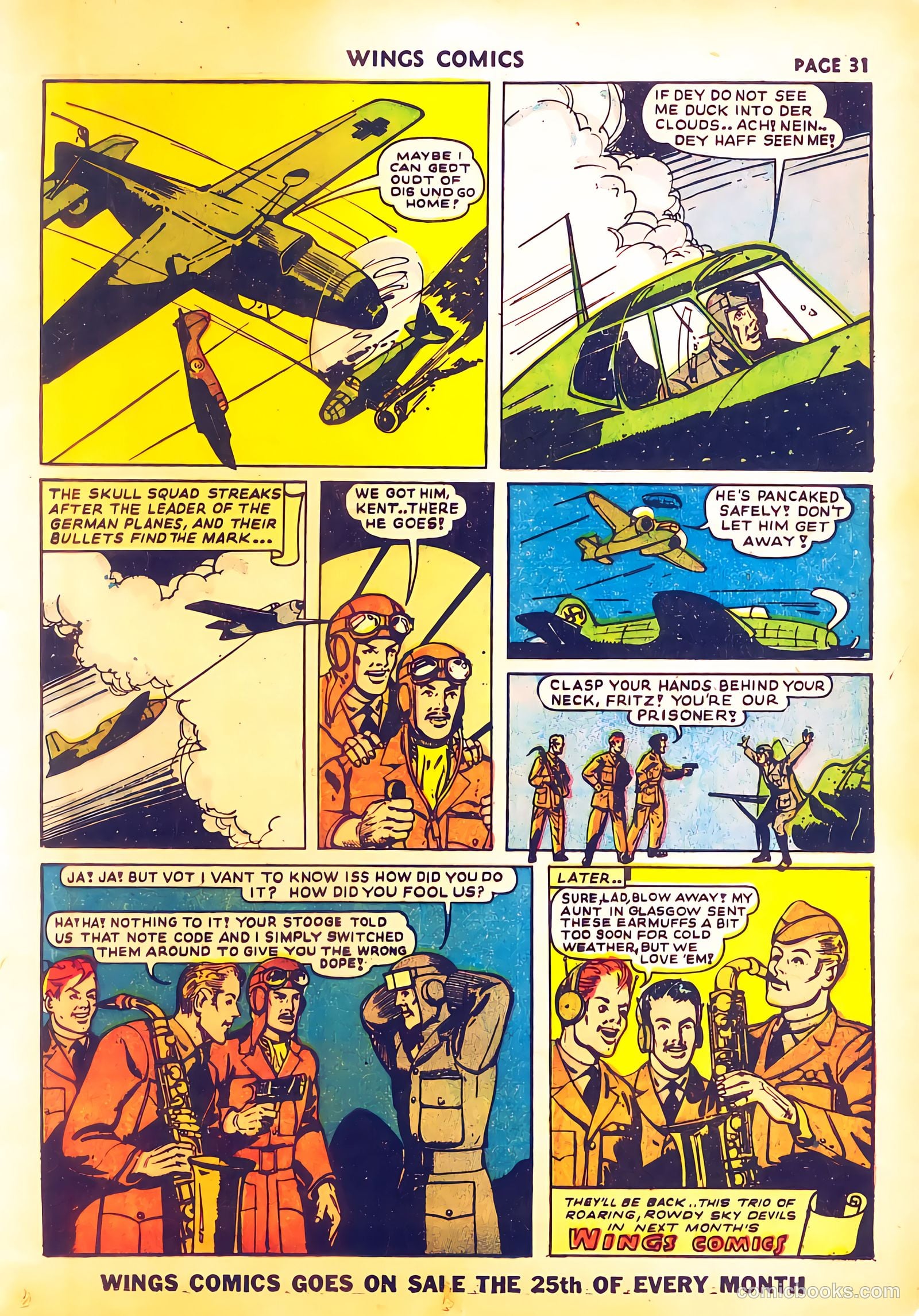 Wings Comics #28 — page 34 of 68