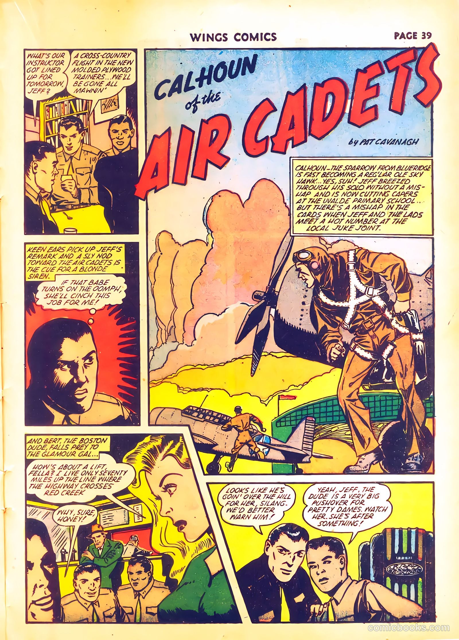 Wings Comics #28 — page 41 of 68