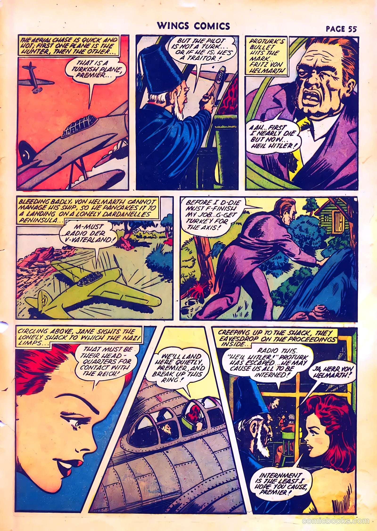 Wings Comics #28 — page 57 of 68
