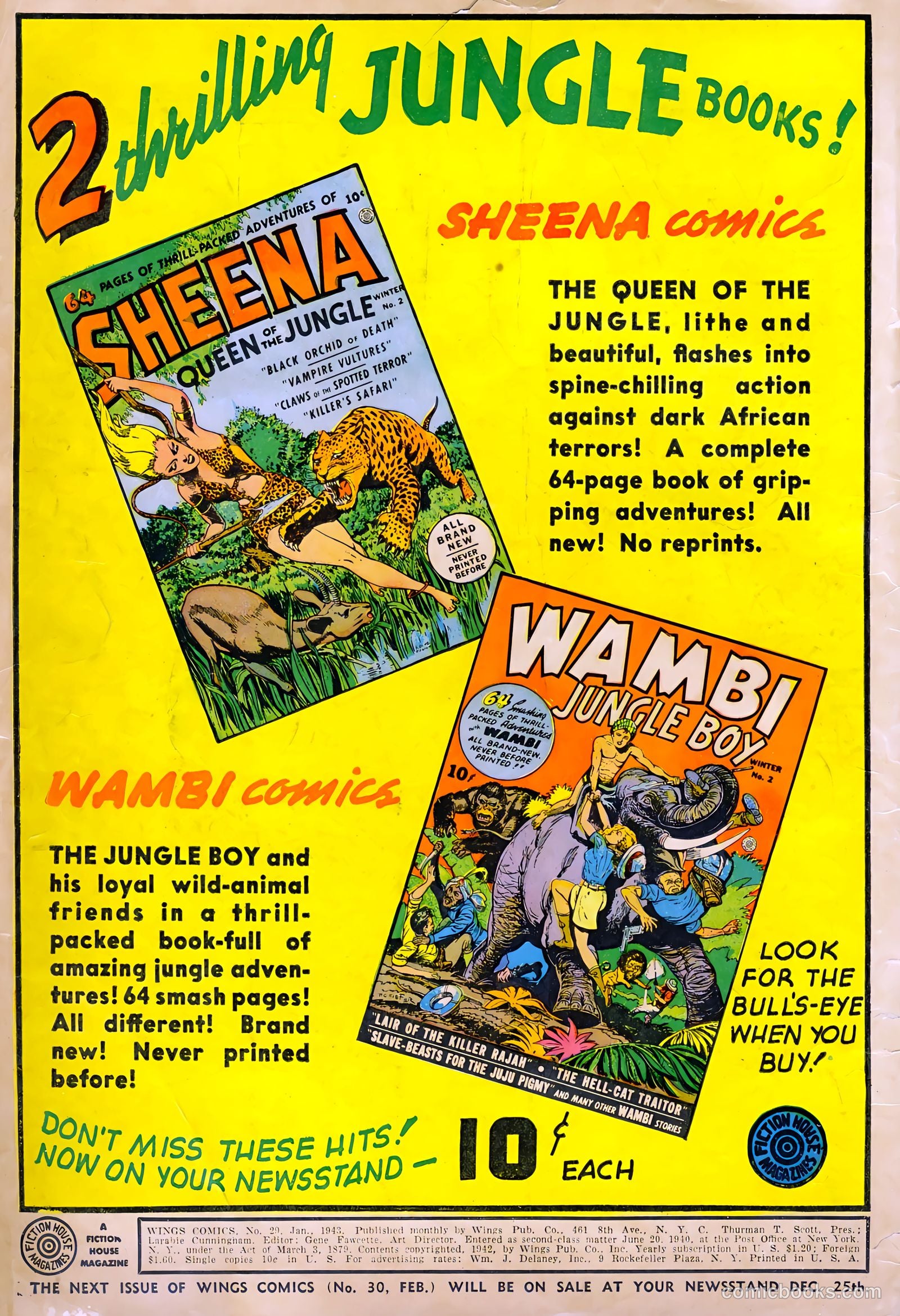 Wings Comics #29 — page 2 of 68