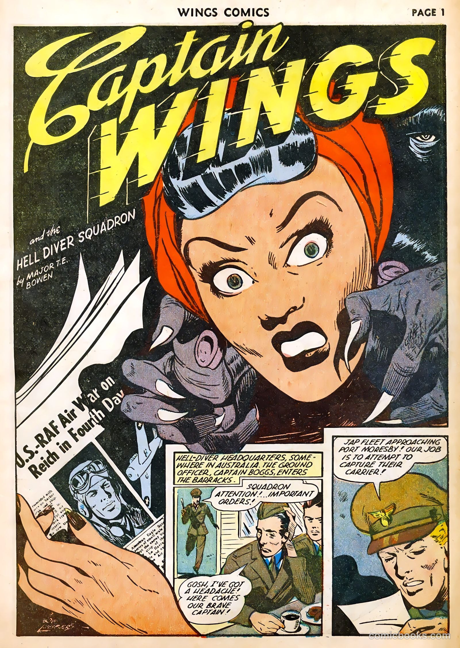 Wings Comics #29 — page 3 of 68