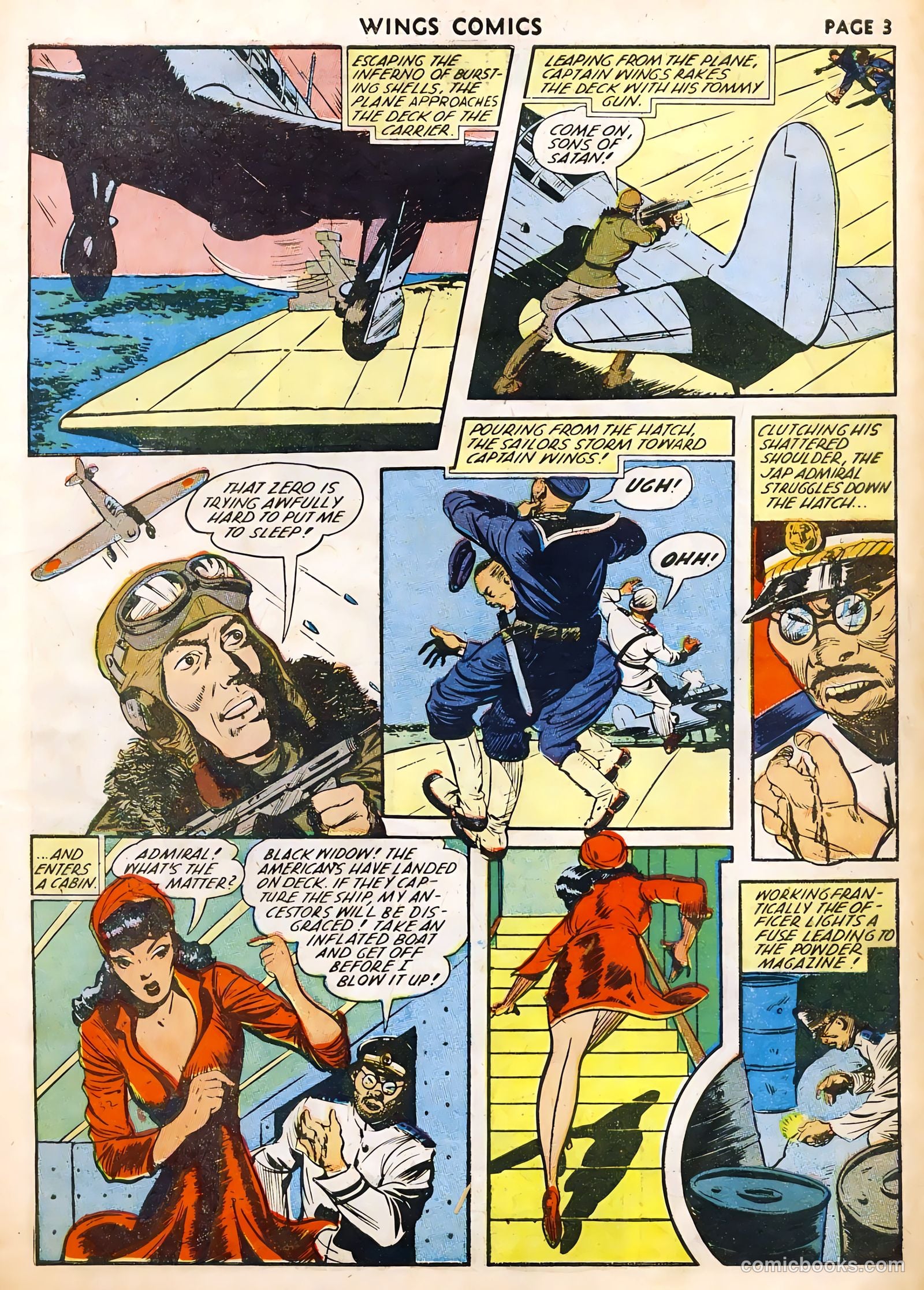Wings Comics #29 — page 5 of 68