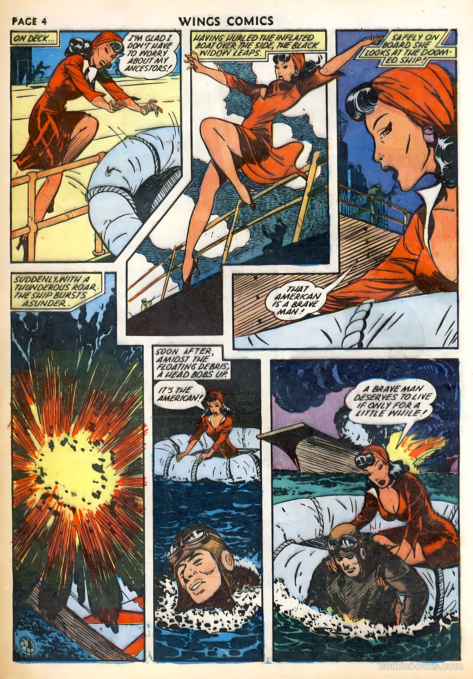 Wings Comics #29 — page 6 of 68