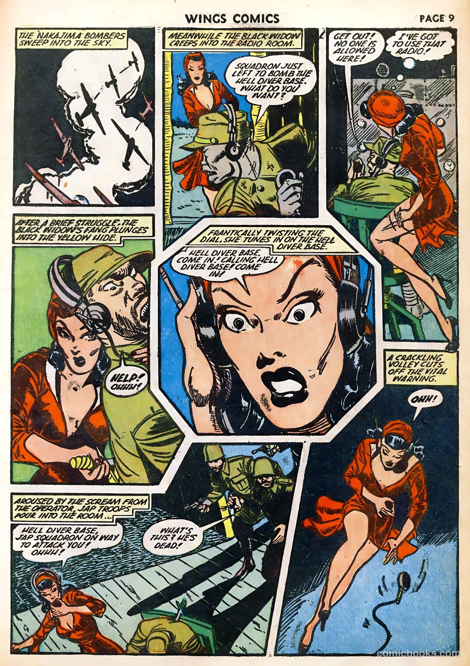 Wings Comics #29 — page 11 of 68