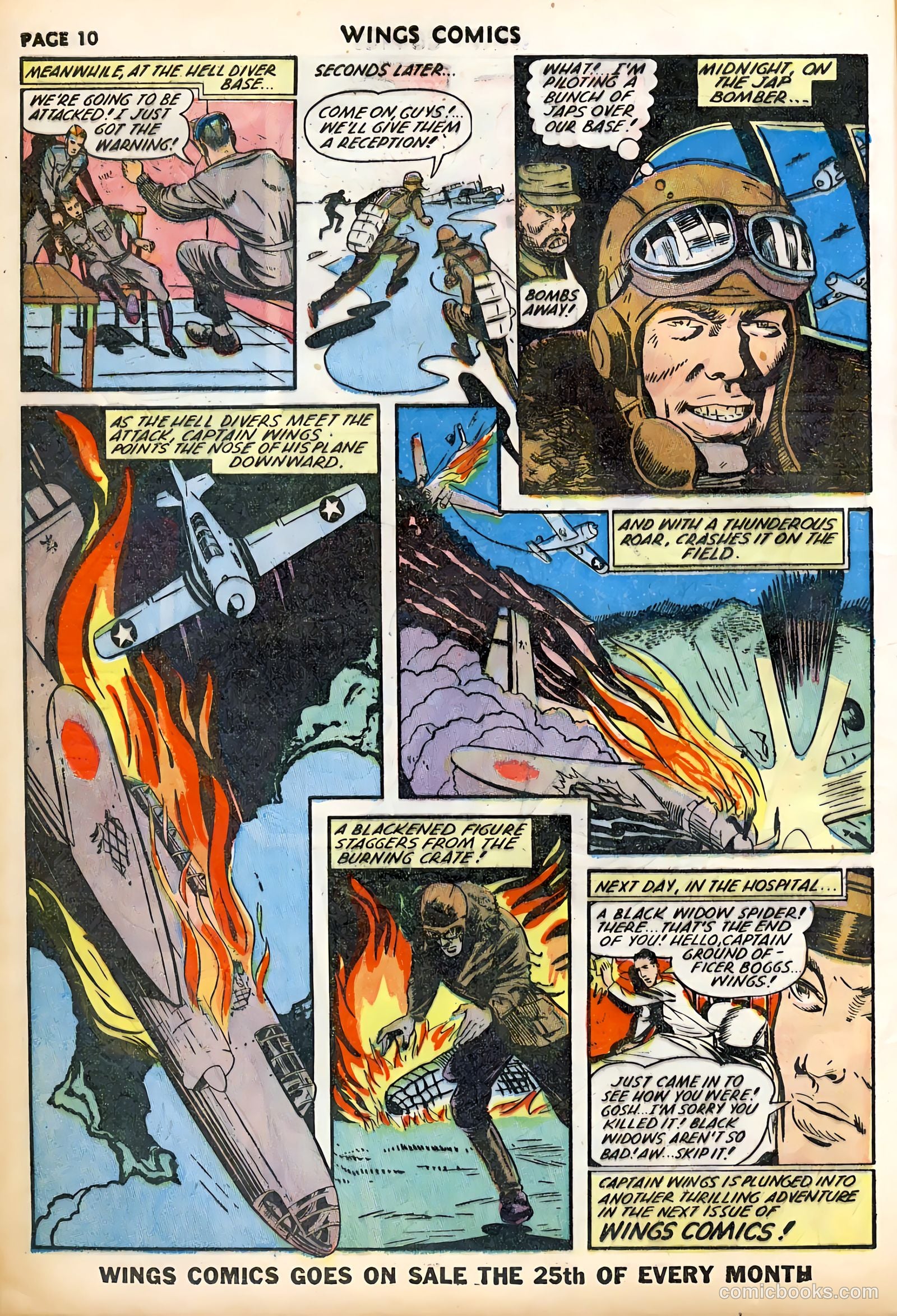 Wings Comics #29 — page 12 of 68