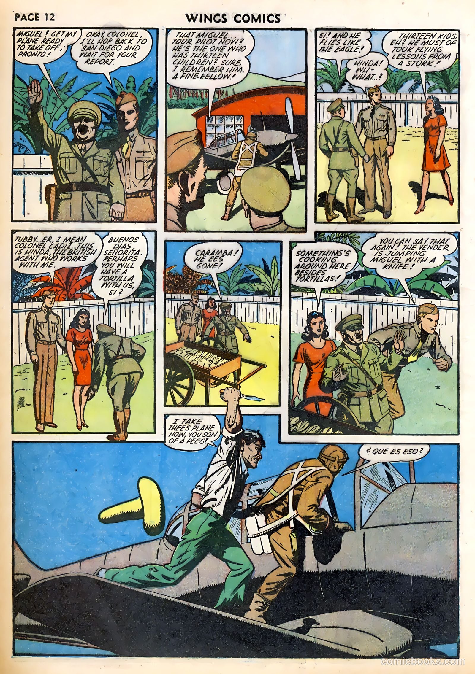 Wings Comics #29 — page 14 of 68