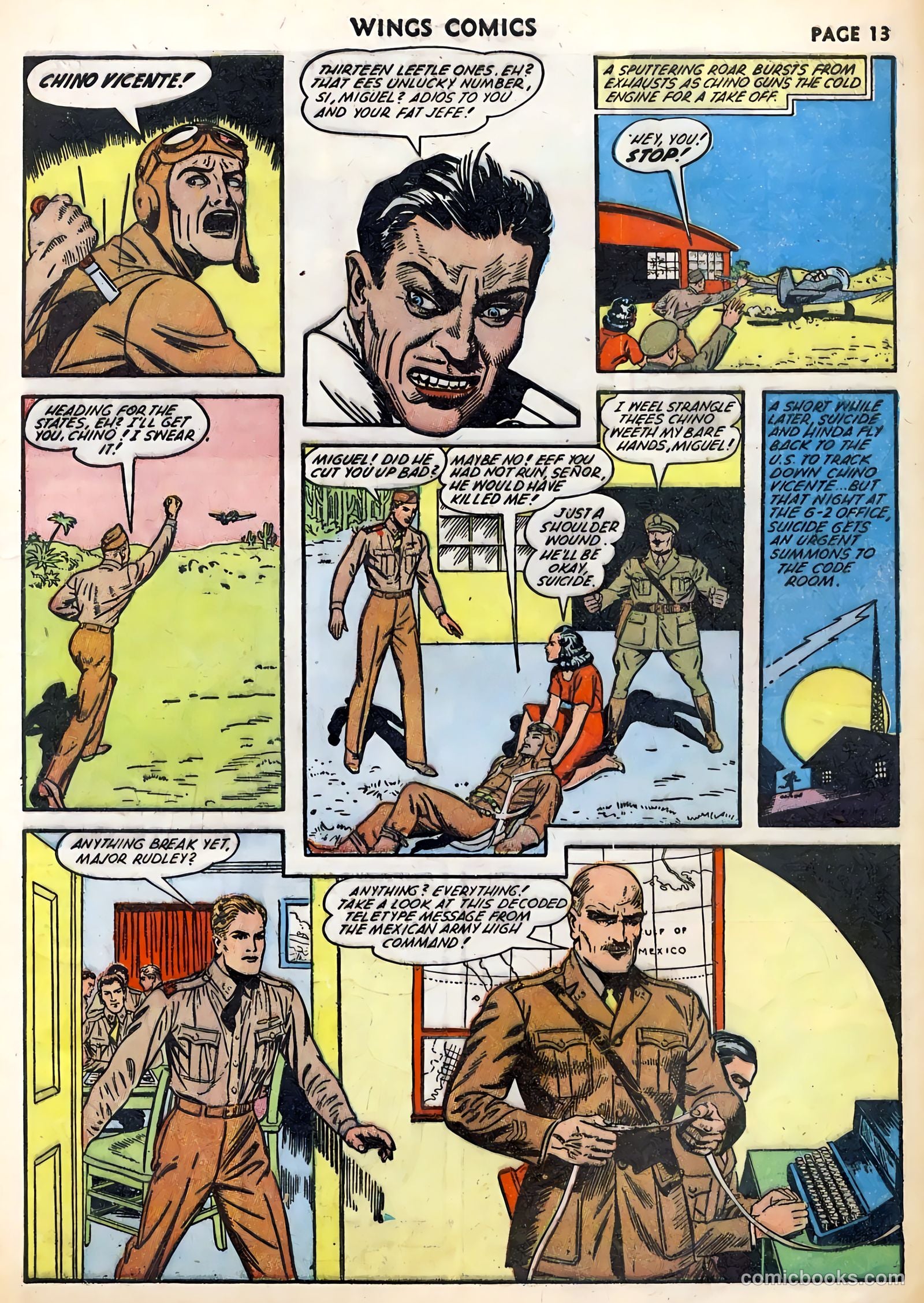 Wings Comics #29 — page 15 of 68