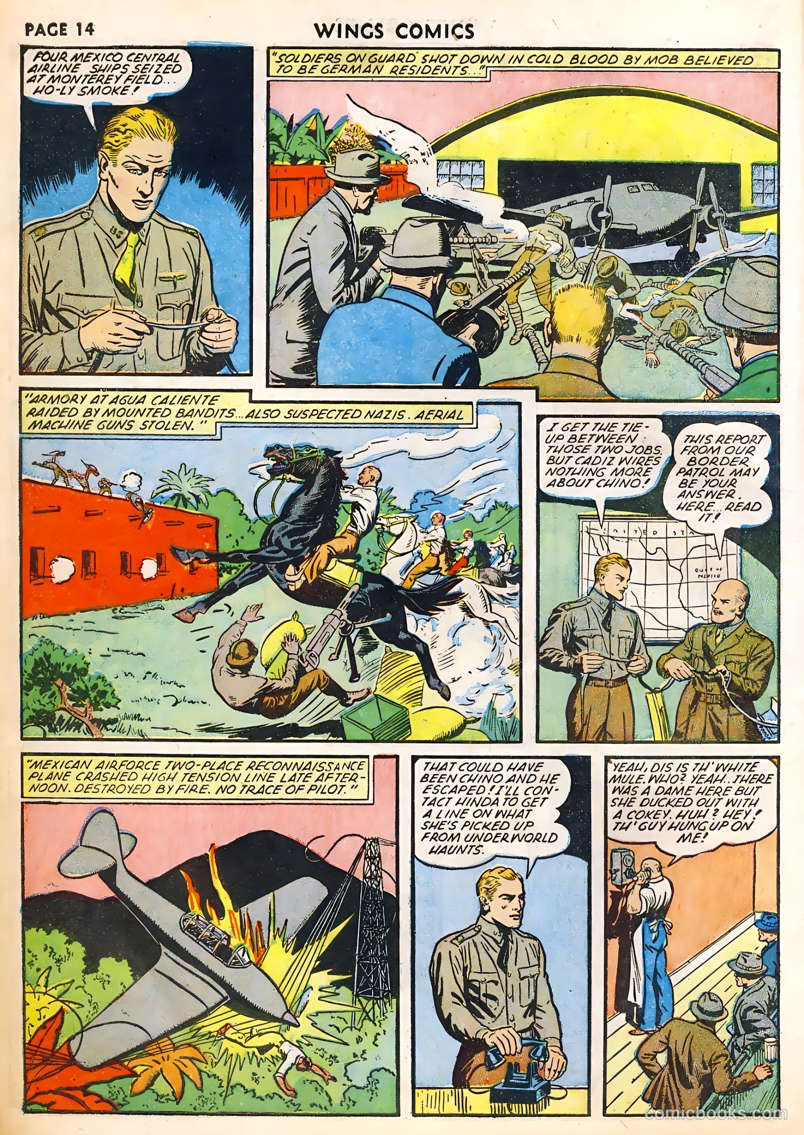 Wings Comics #29 — page 16 of 68
