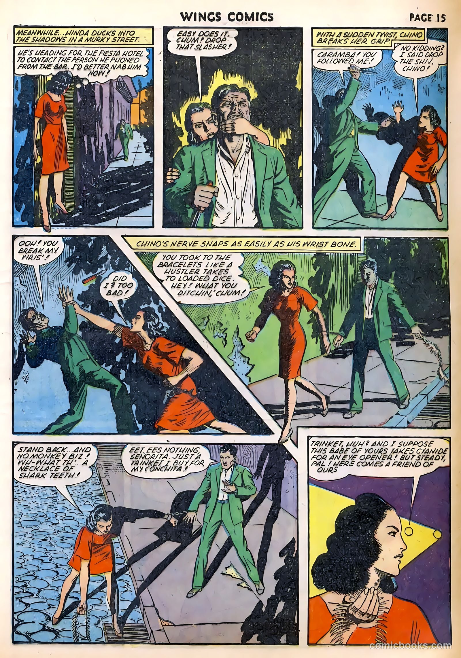 Wings Comics #29 — page 17 of 68