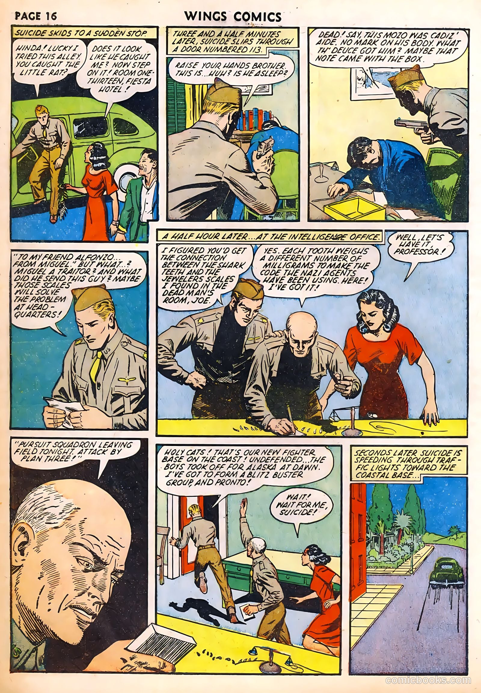 Wings Comics #29 — page 18 of 68