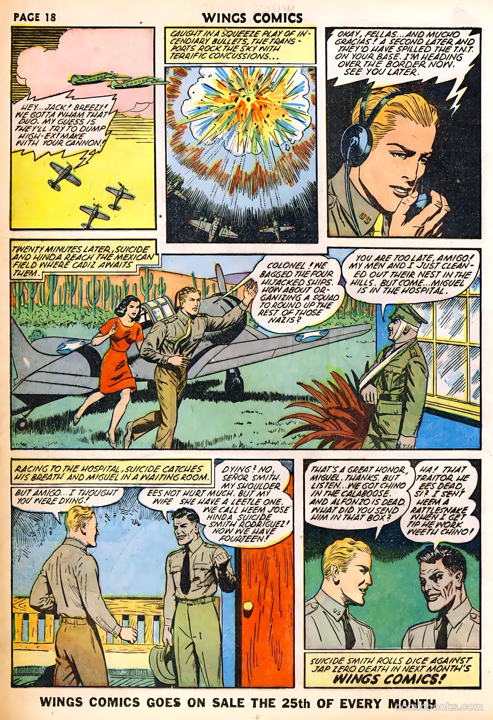 Wings Comics #29 — page 20 of 68