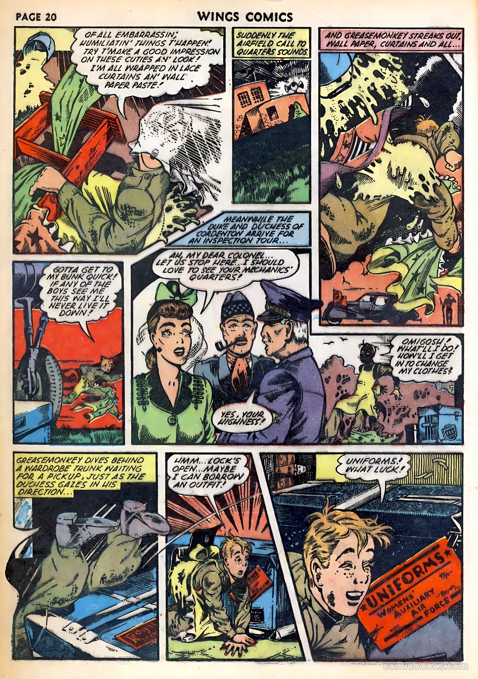 Wings Comics #29 — page 22 of 68