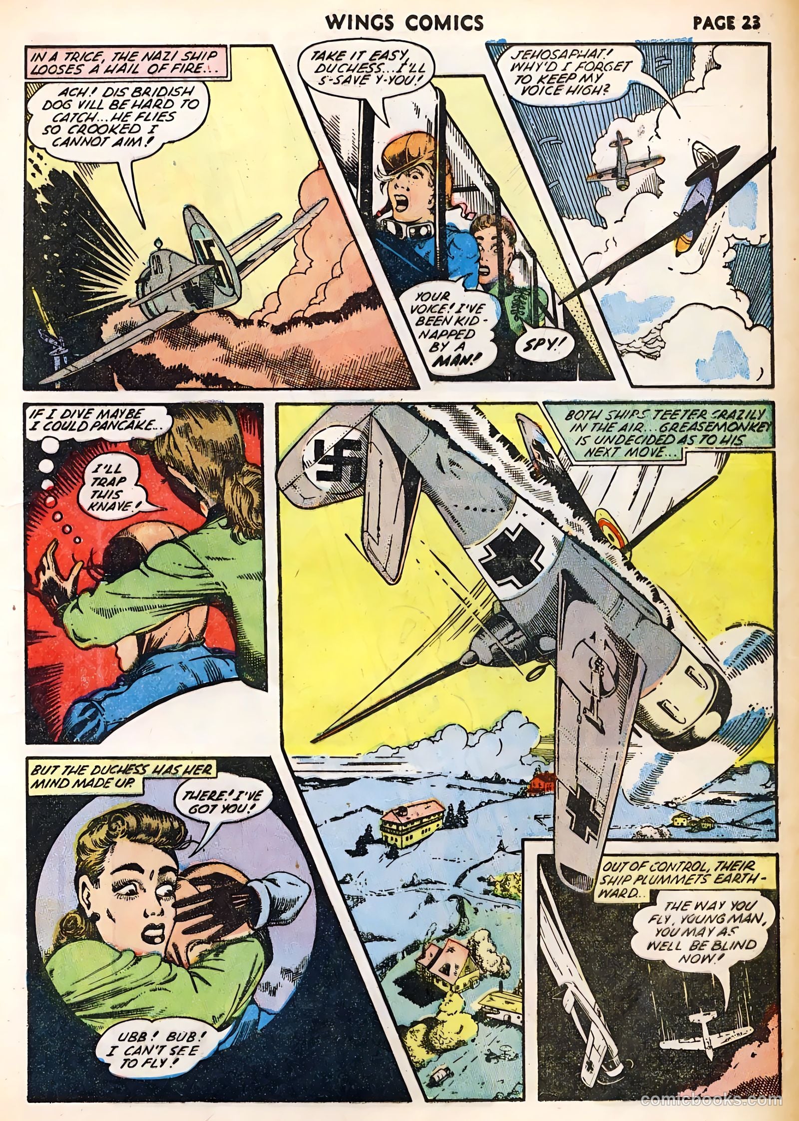 Wings Comics #29 — page 25 of 68
