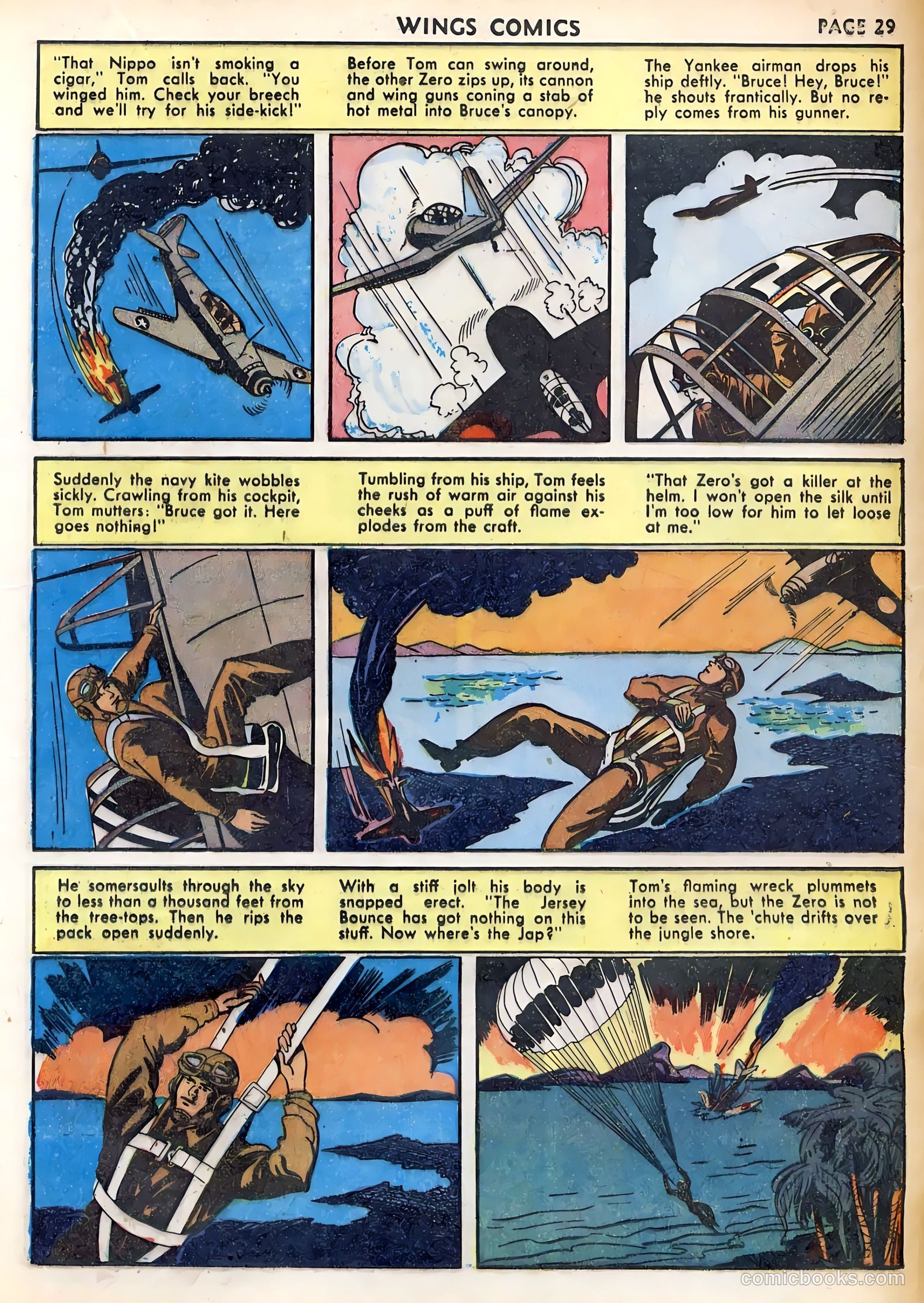 Wings Comics #29 — page 31 of 68